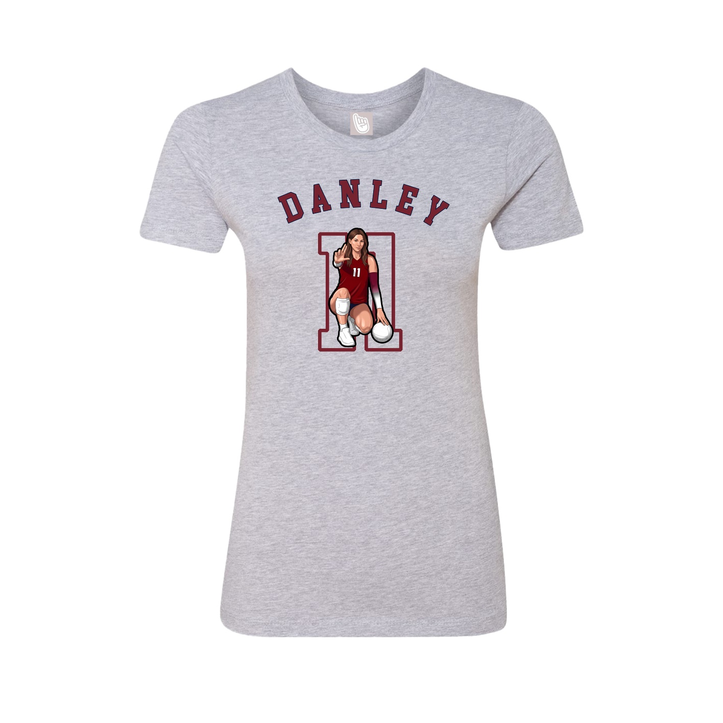 Womens Tee — Shirsey Arch in Grey