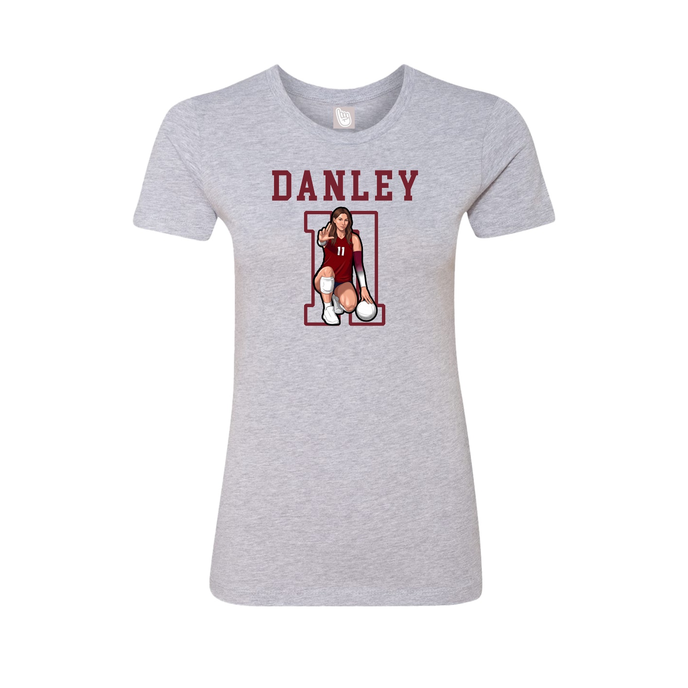 Womens Tee — Shirsey in Grey