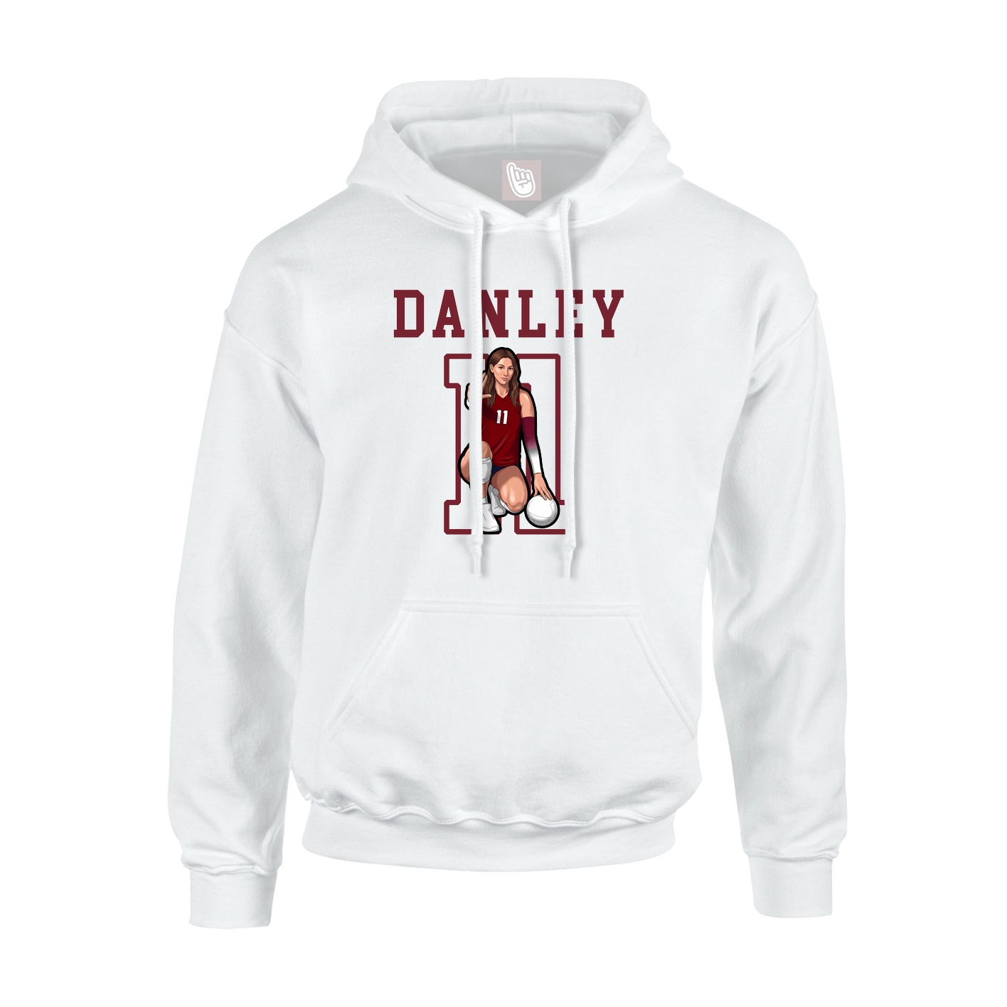 Youth Hoodie — Shirsey in White