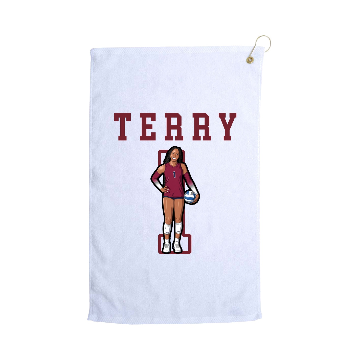 Golf Towel — Shirsey in White