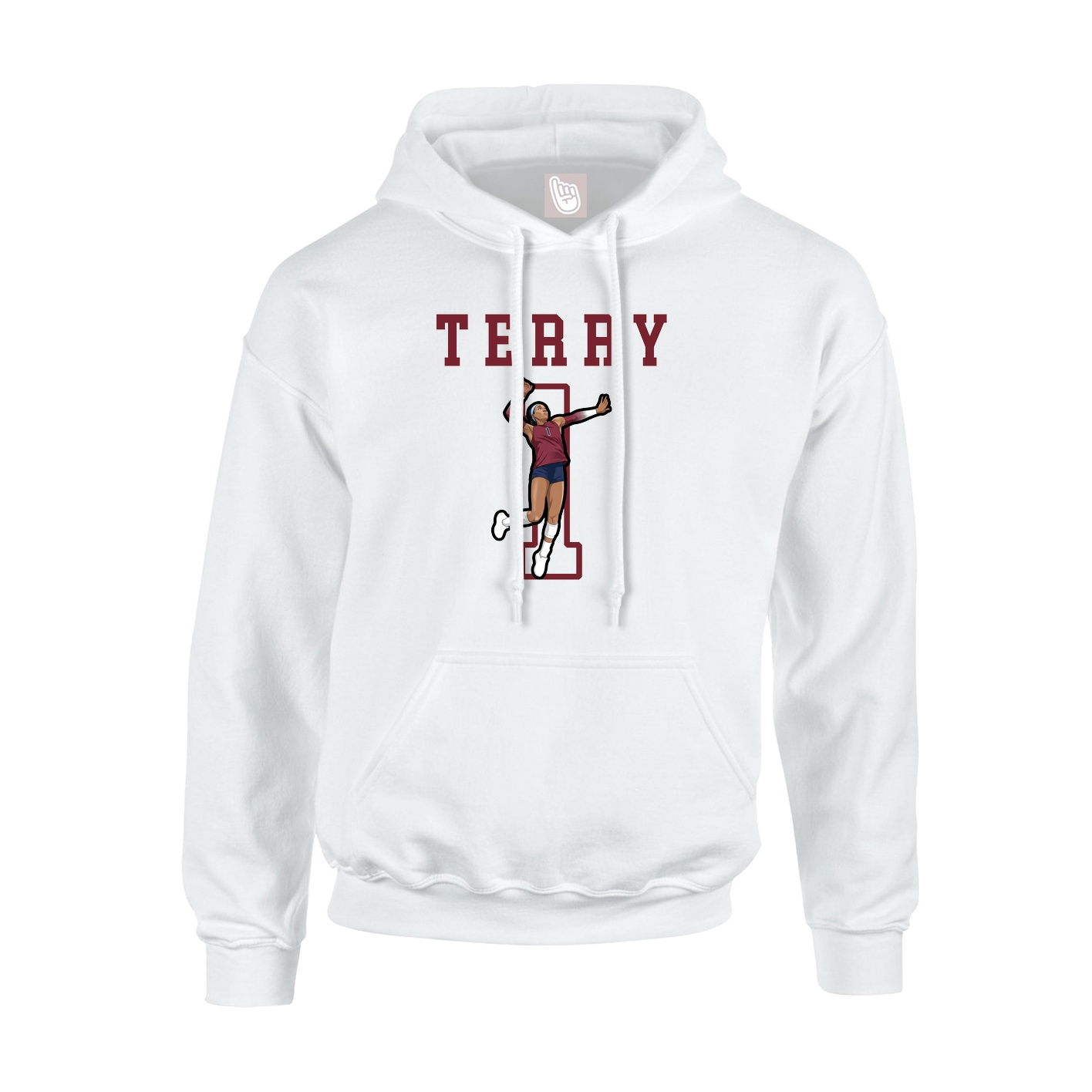 Hoodie — Shirsey in White