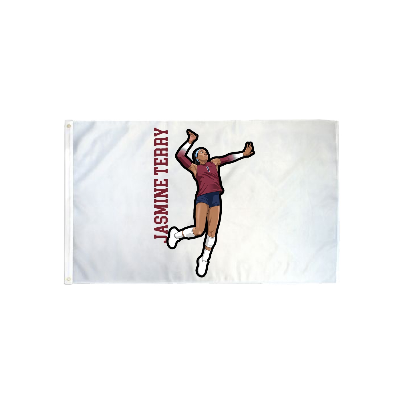 3x5 Flag — Name Vertical in Classic