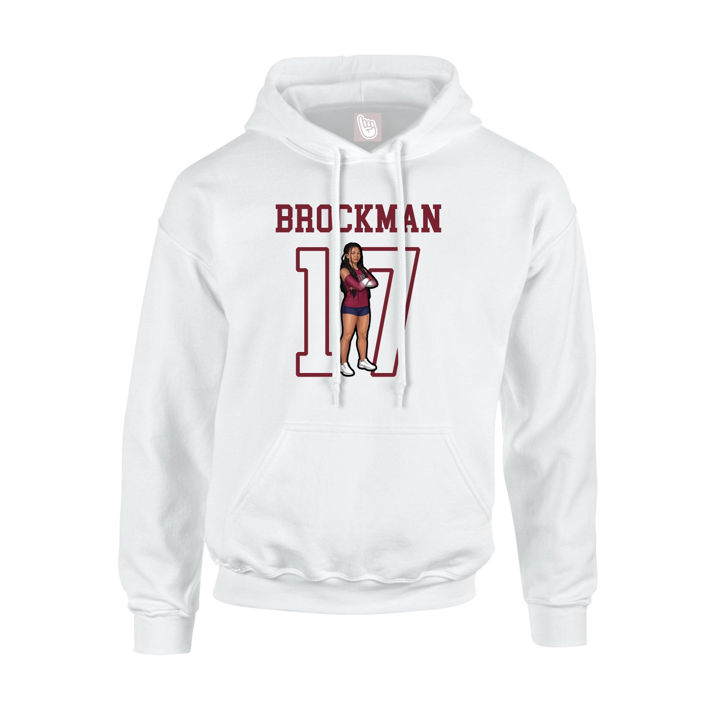 Youth Hoodie — Shirsey in White