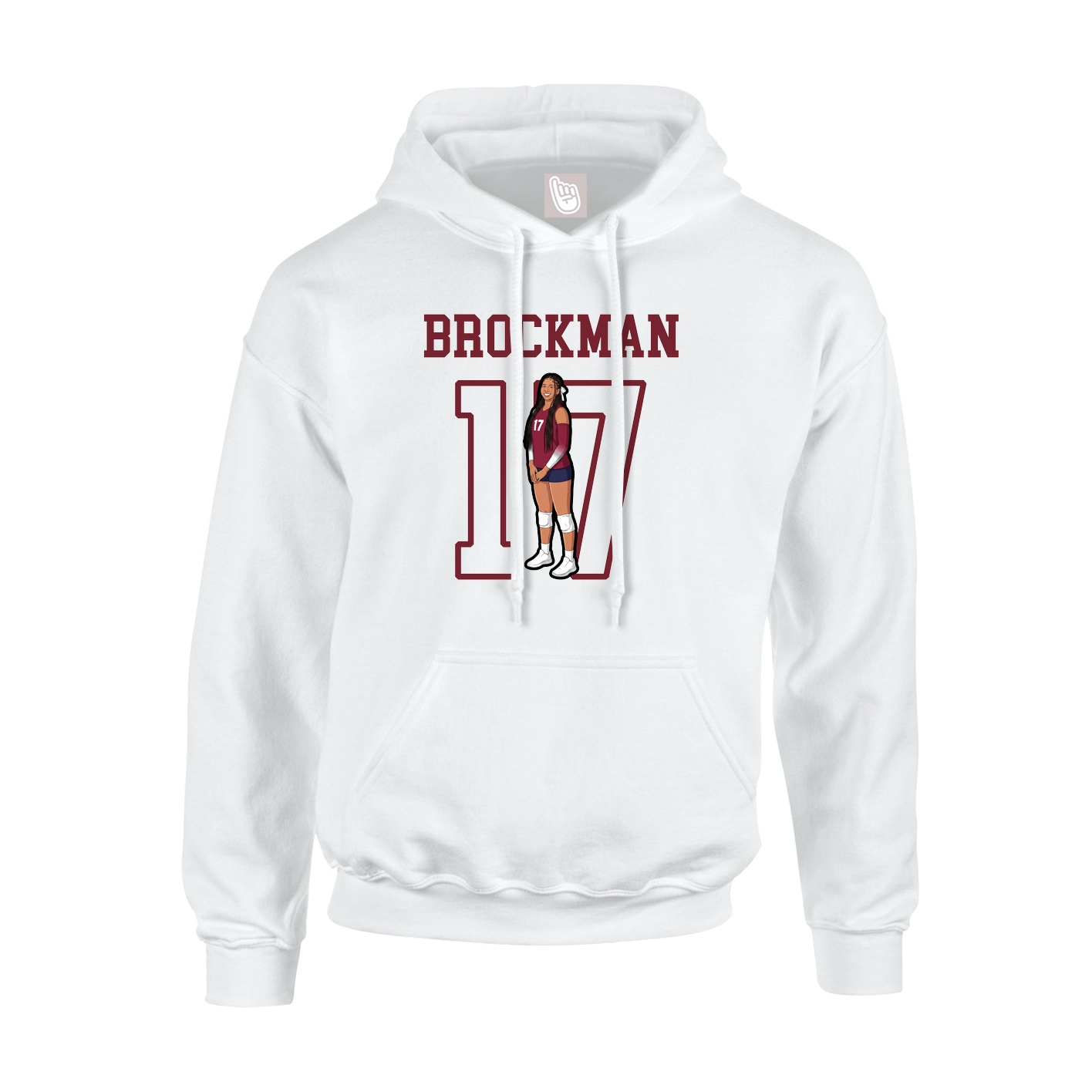 Hoodie — Shirsey in White