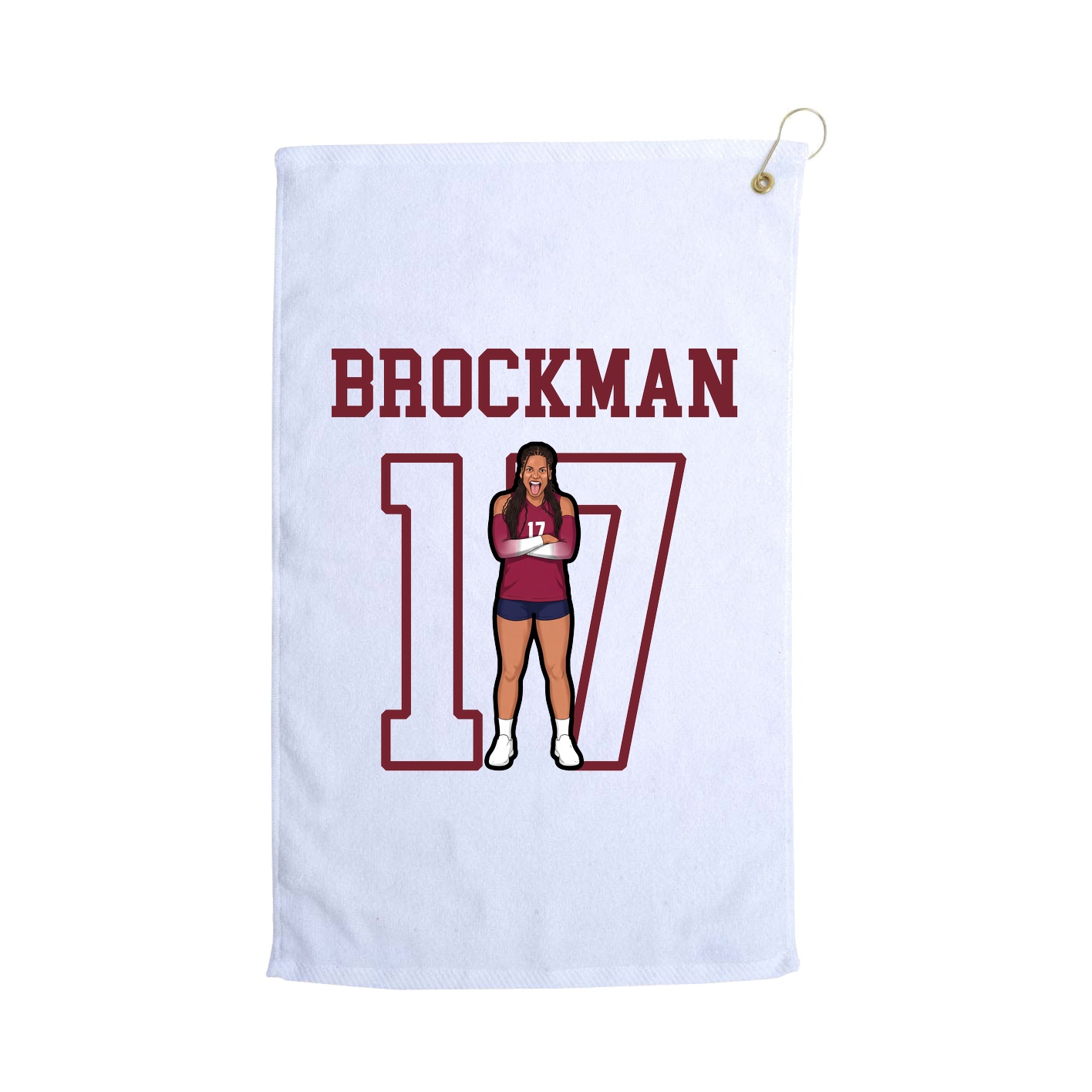 Golf Towel — Shirsey in White