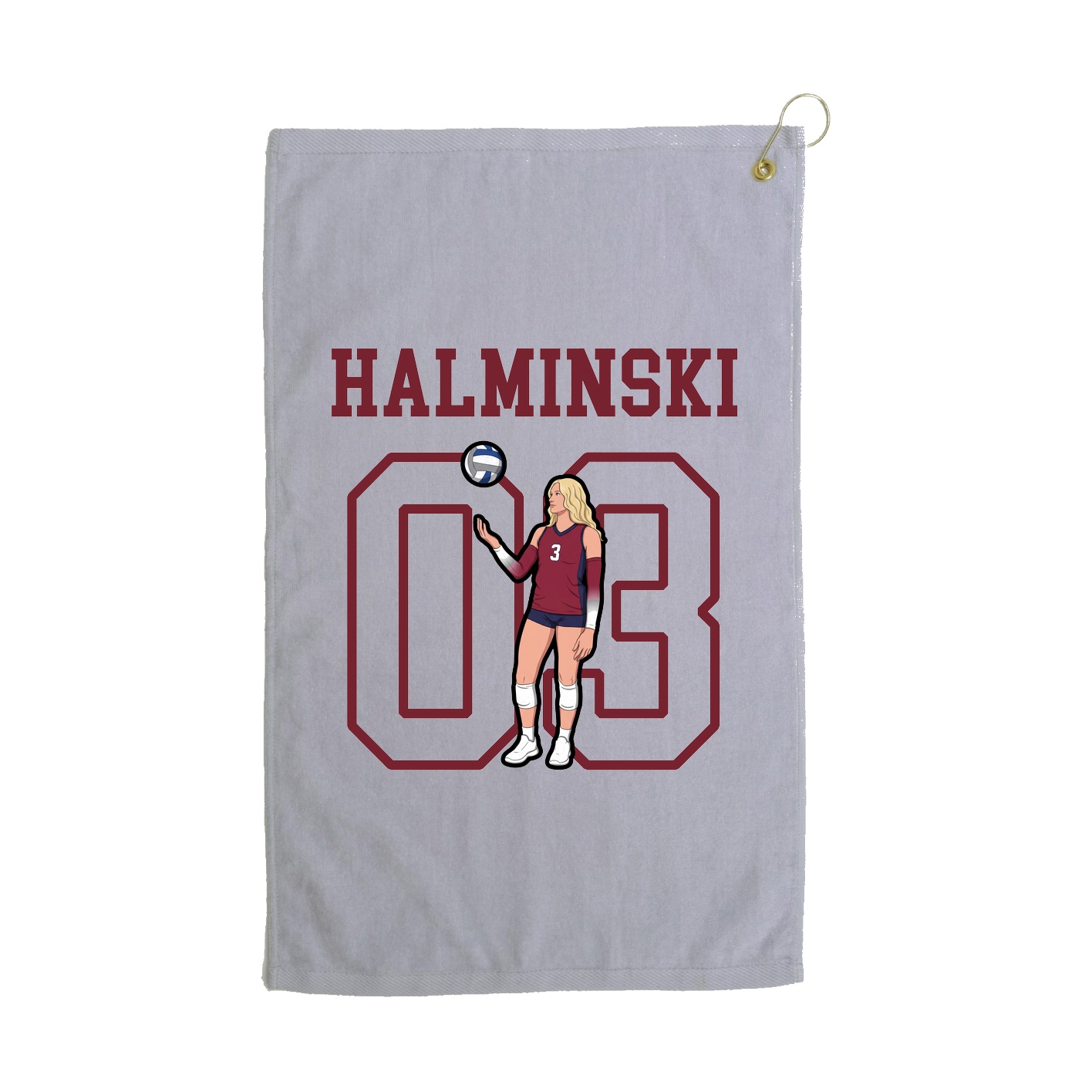 Golf Towel — Shirsey in Grey