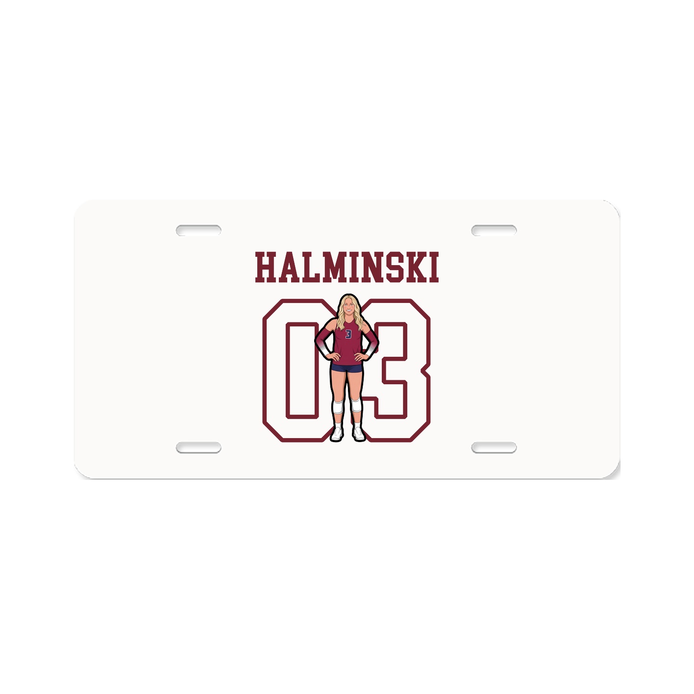 License Plate — Shirsey in Classic