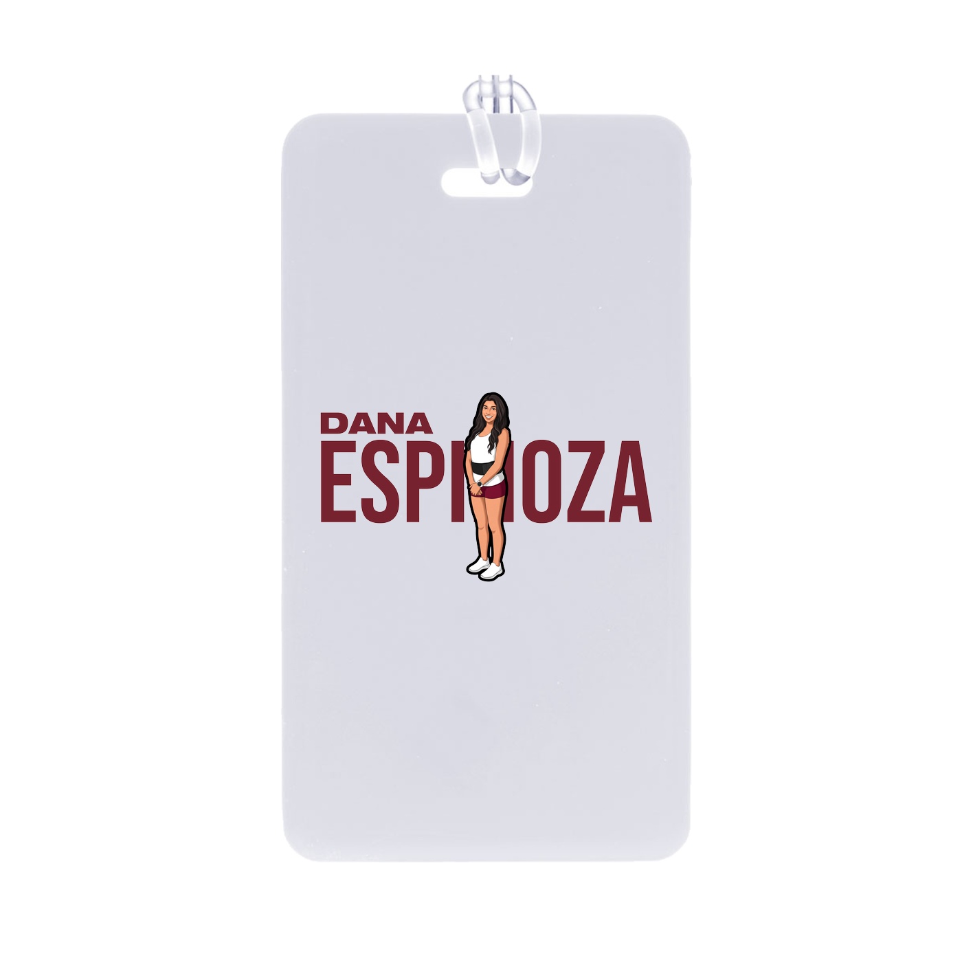Bag Tag — Player Name in Classic
