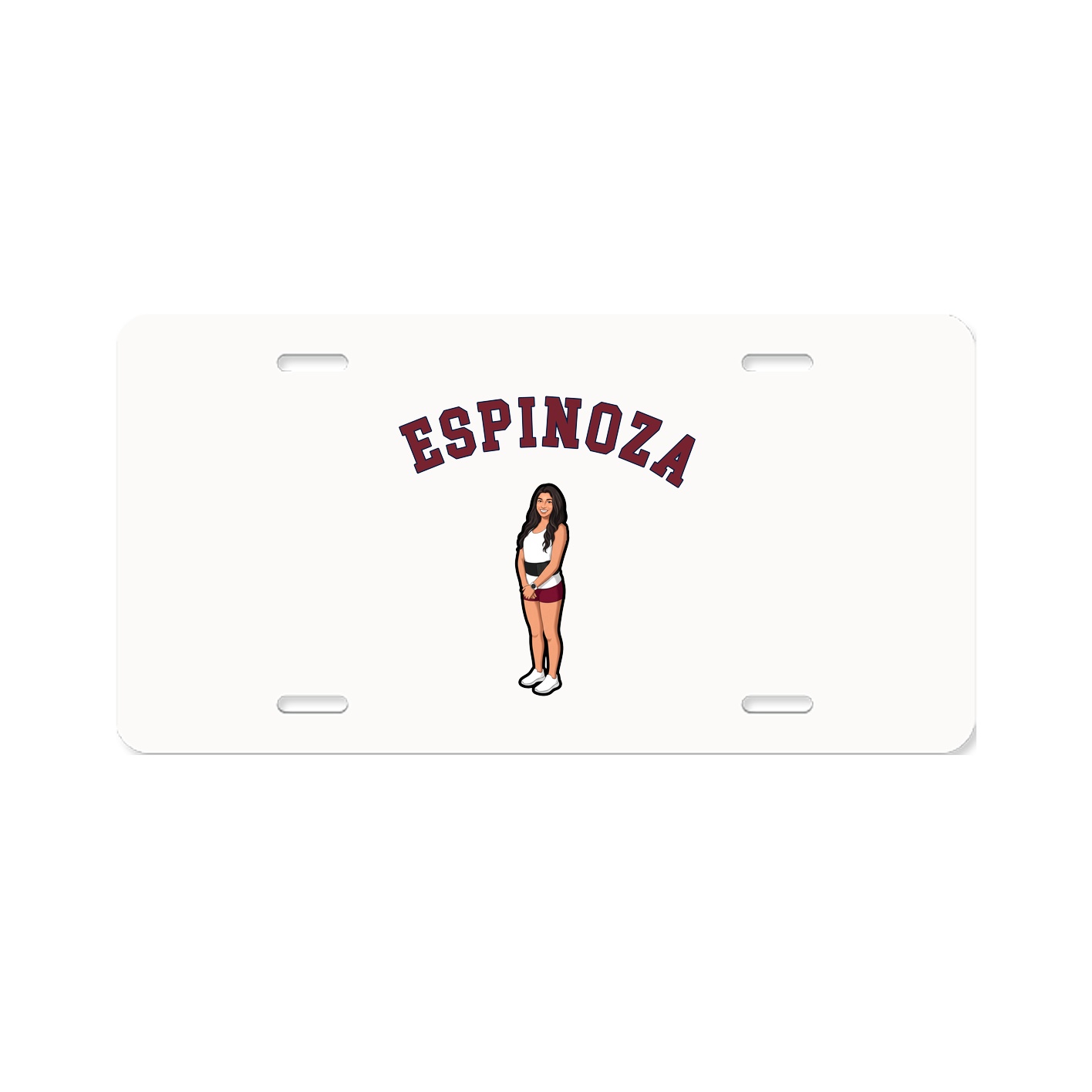 License Plate — Shirsey Arch in Classic
