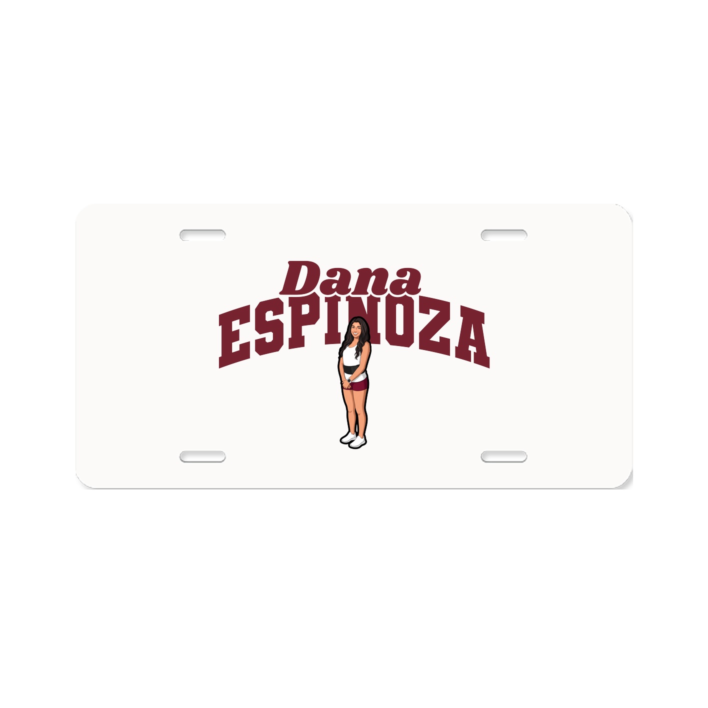 License Plate — Signature Arch in Classic