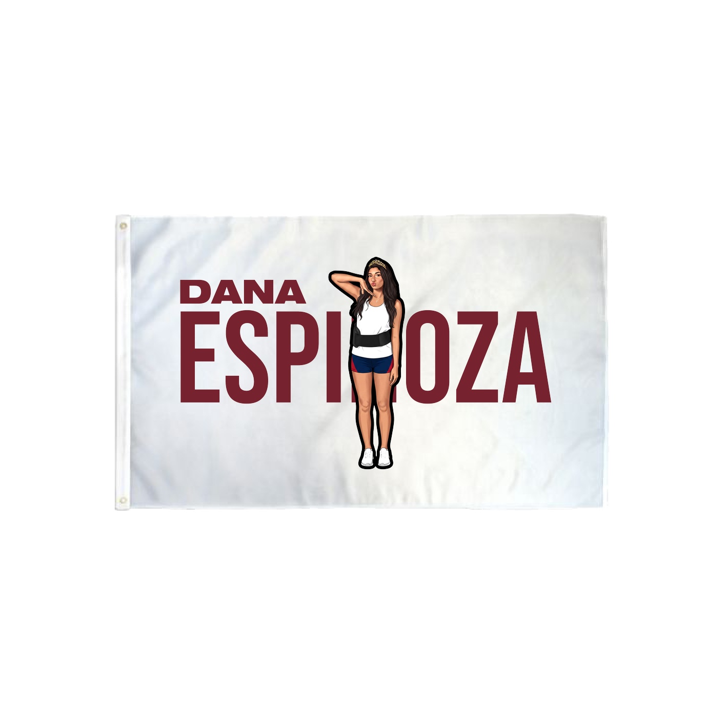 3x5 Flag — Player Name in Classic
