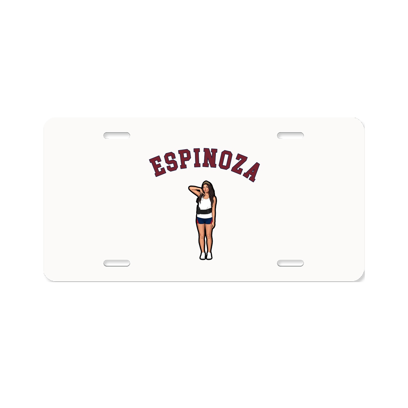 License Plate — Shirsey Arch in Classic