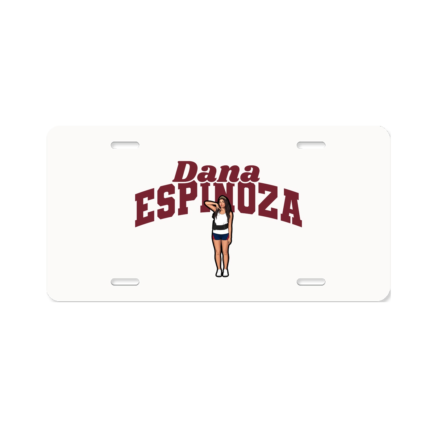License Plate — Signature Arch in Classic