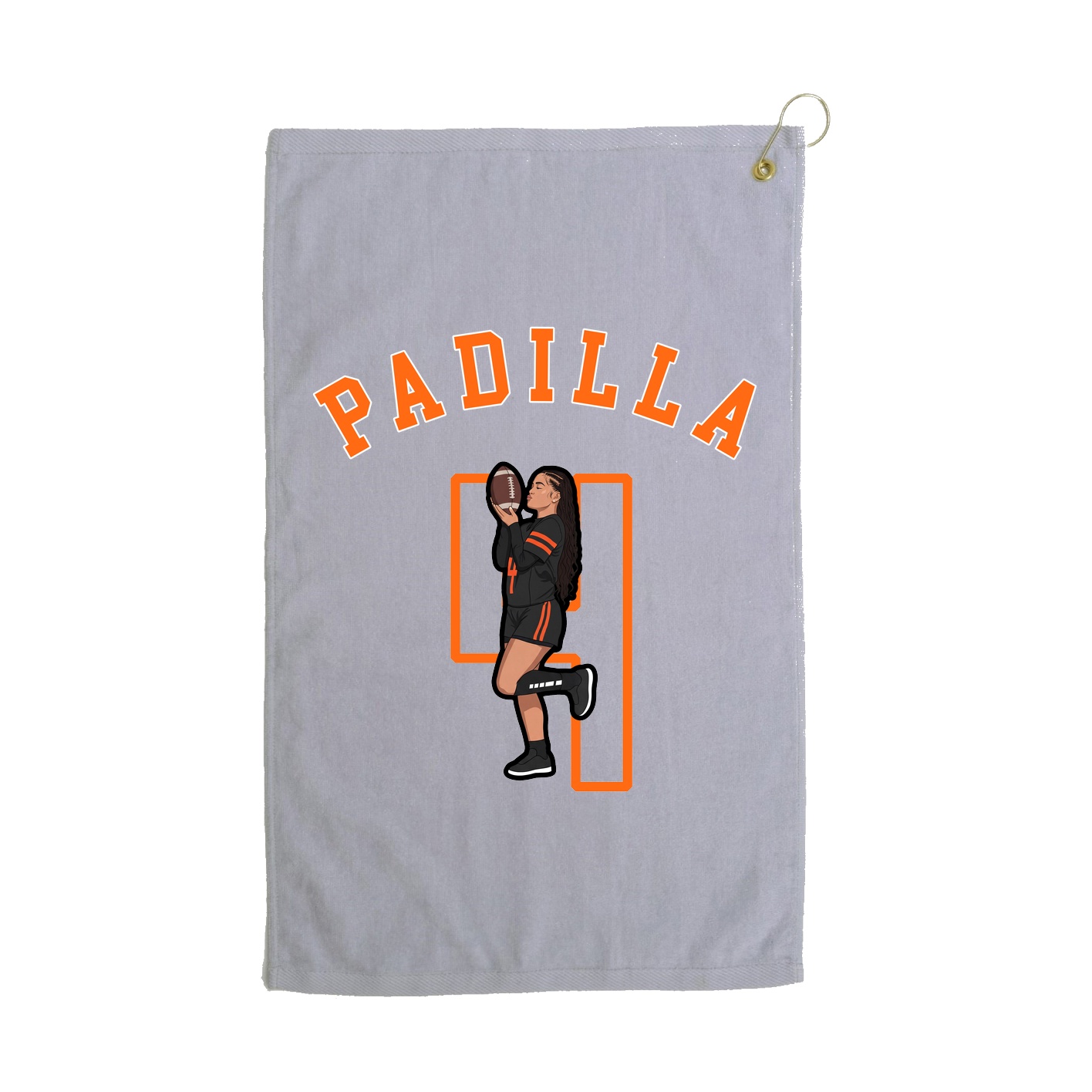 Golf Towel — Shirsey Arch in Grey