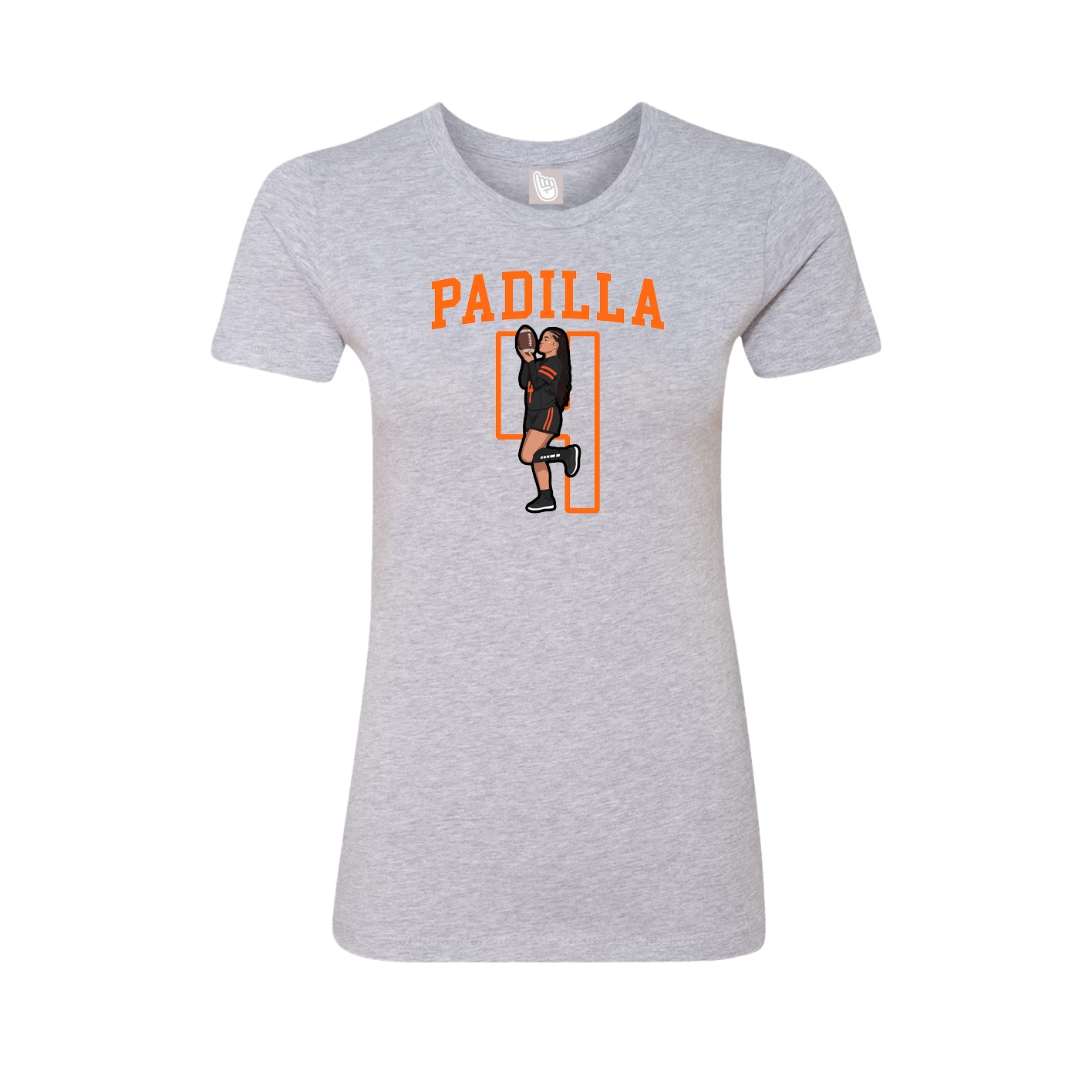 Fitted Women's Tee — Shirsey in Grey