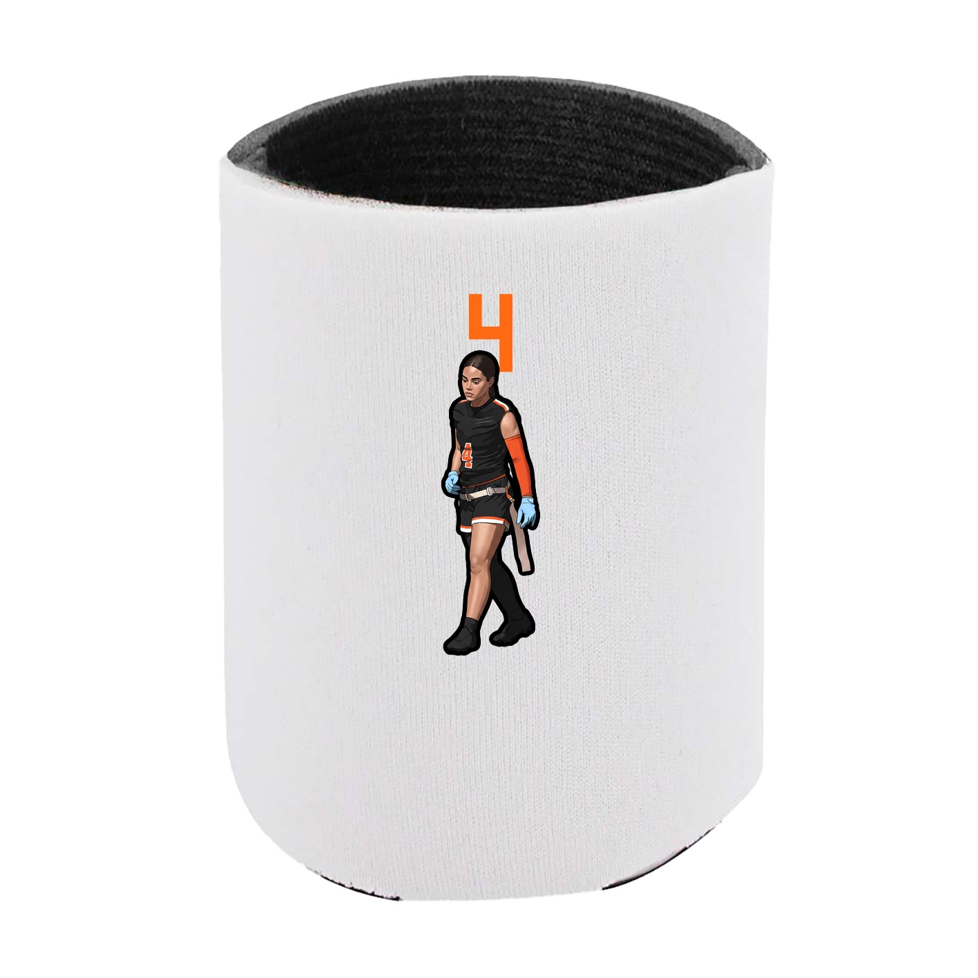 Can Holder — Number Top in White