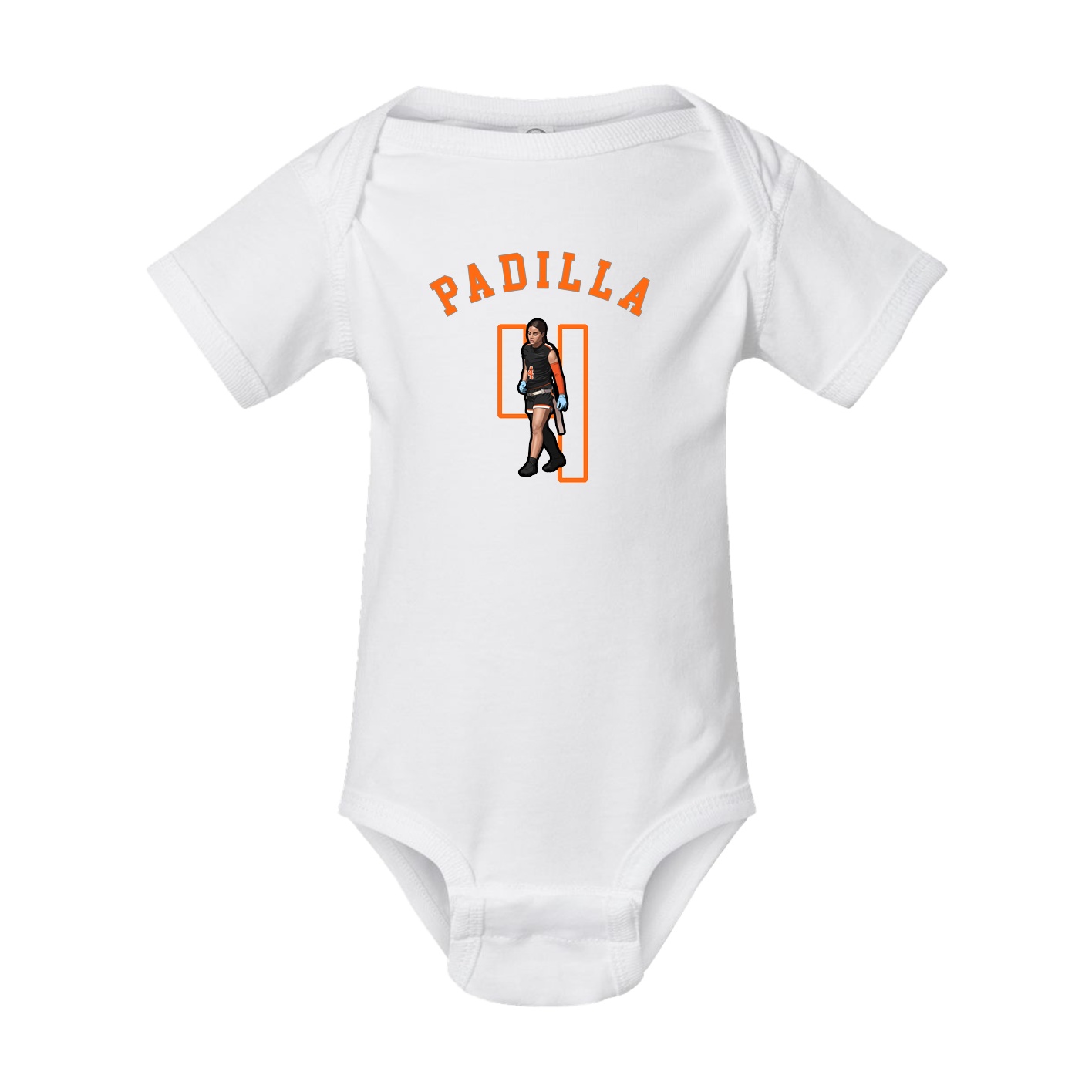 Baby Onesie — Shirsey Arch in White