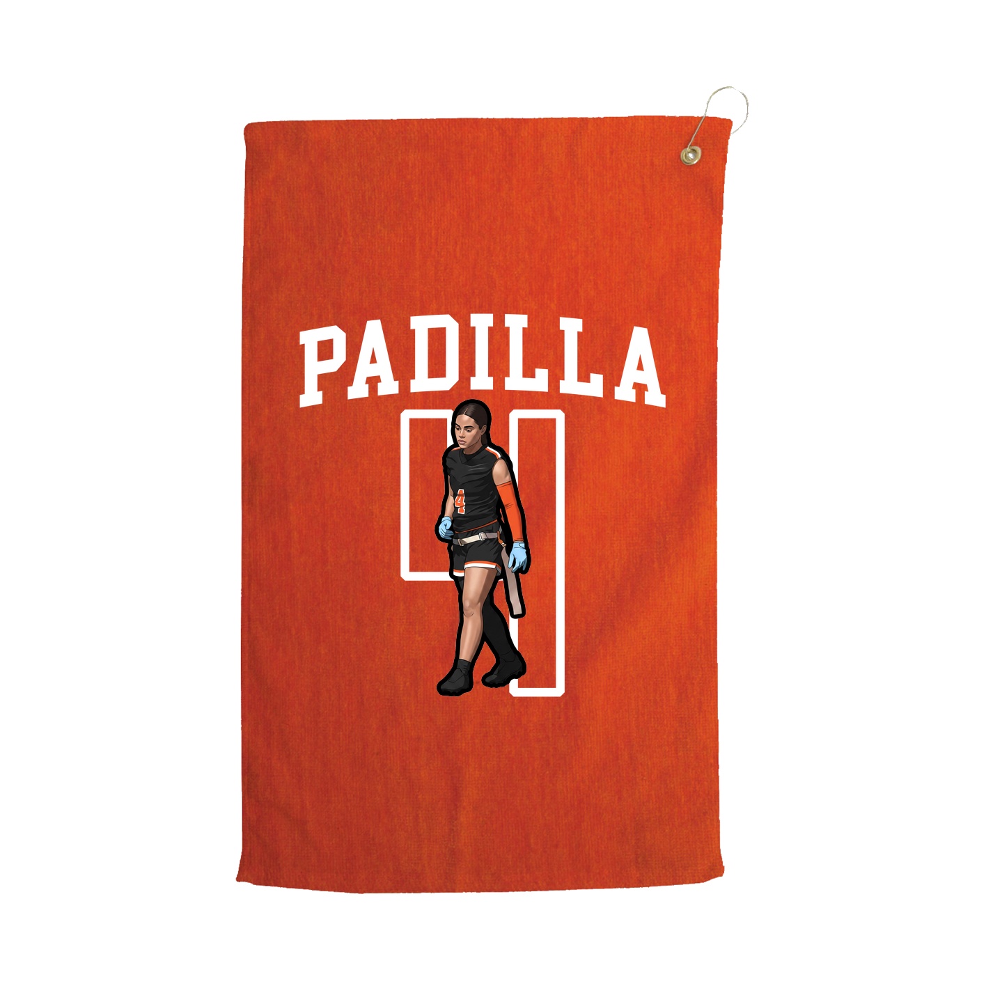 Golf Towel — Shirsey in Orange