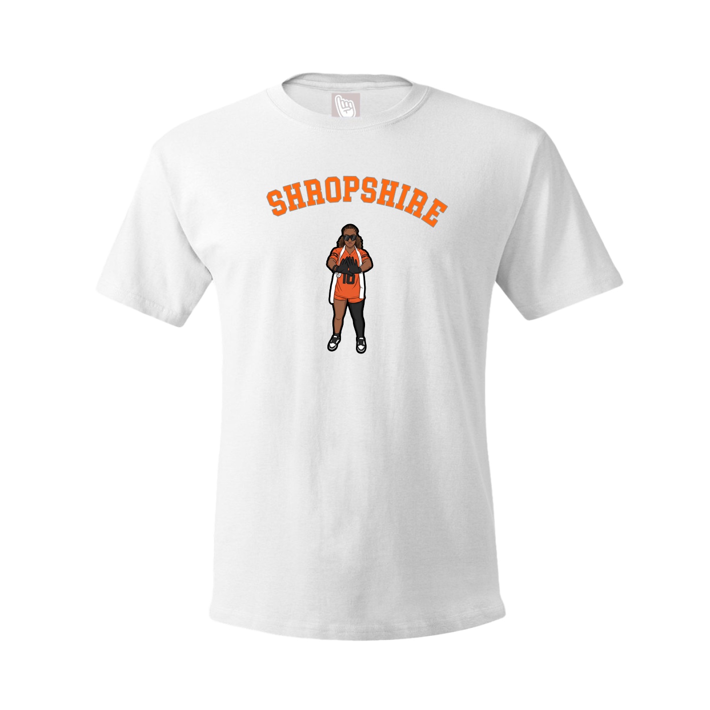 Youth Tee — Shirsey Arch in White