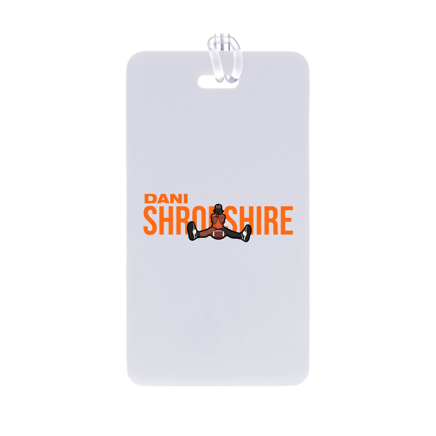 Bag Tag — Player Name in Classic