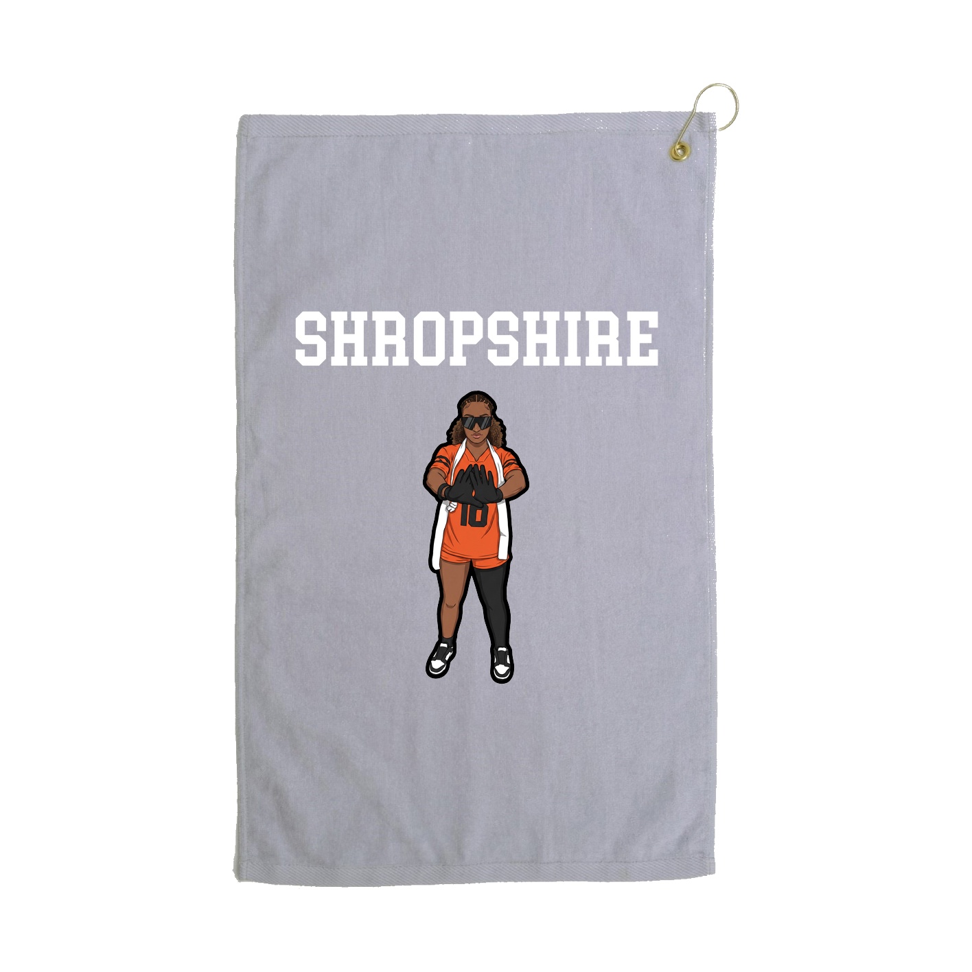 Golf Towel — Shirsey in Grey