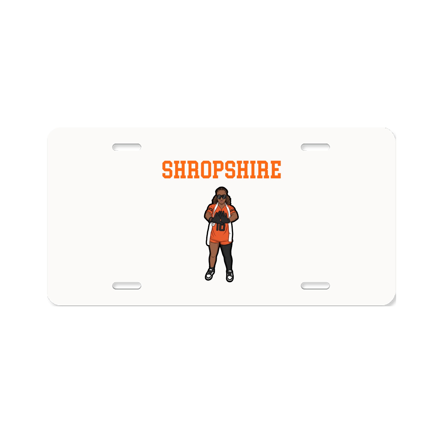 License Plate — Shirsey in Classic