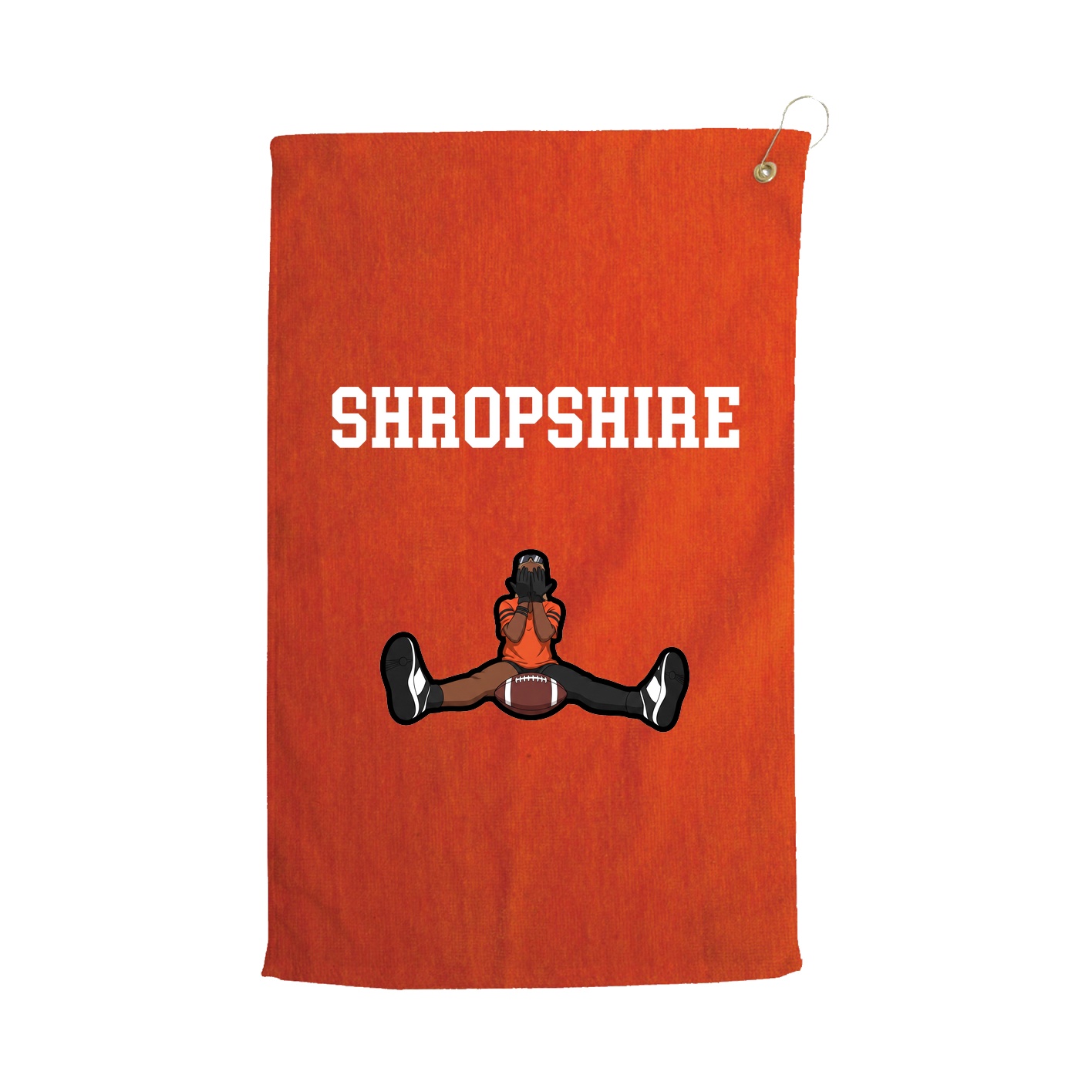 Golf Towel — Shirsey in Orange