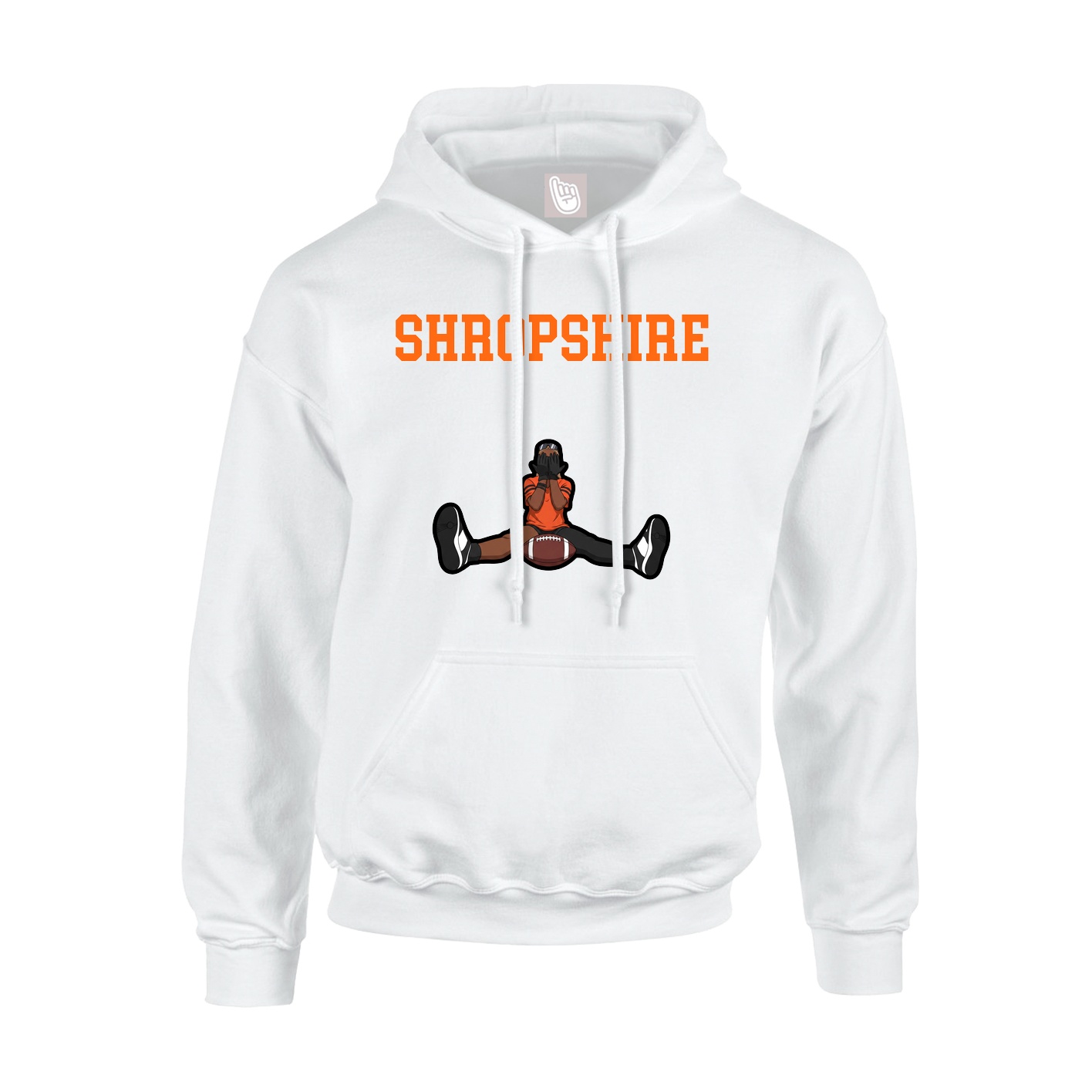 Youth Hoodie — Shirsey in White