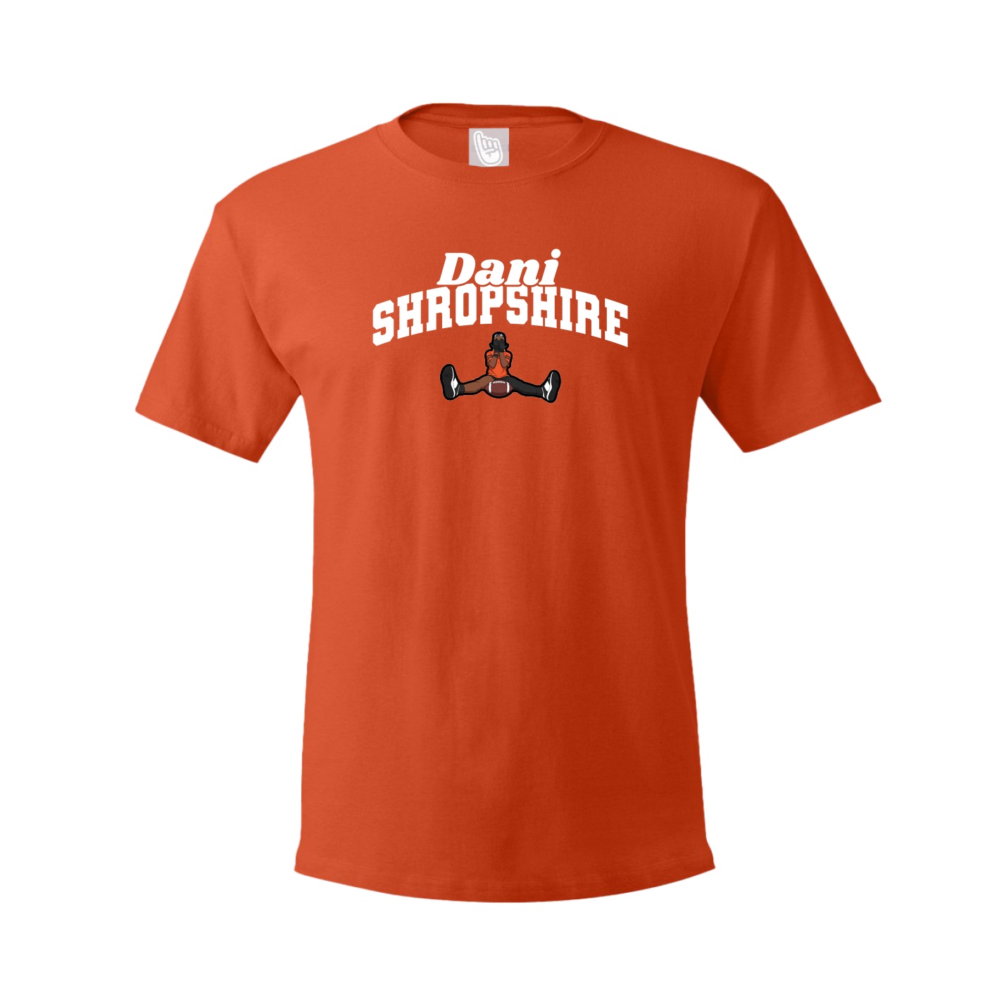 Youth Tee — Signature Arch in Orange