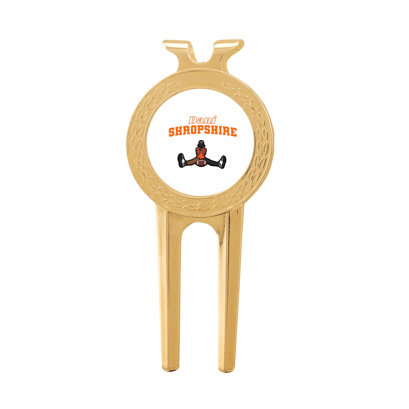 Divot Tool with Ball Marker — Name Arch in Classic