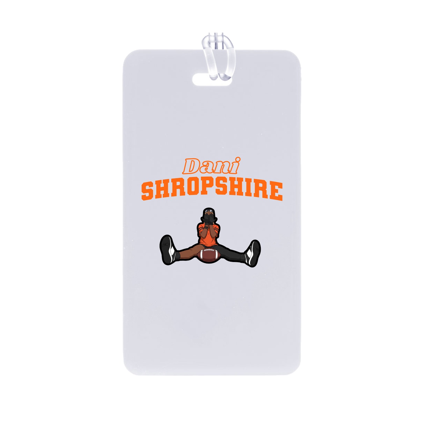 Bag Tag — Name Arch in Classic