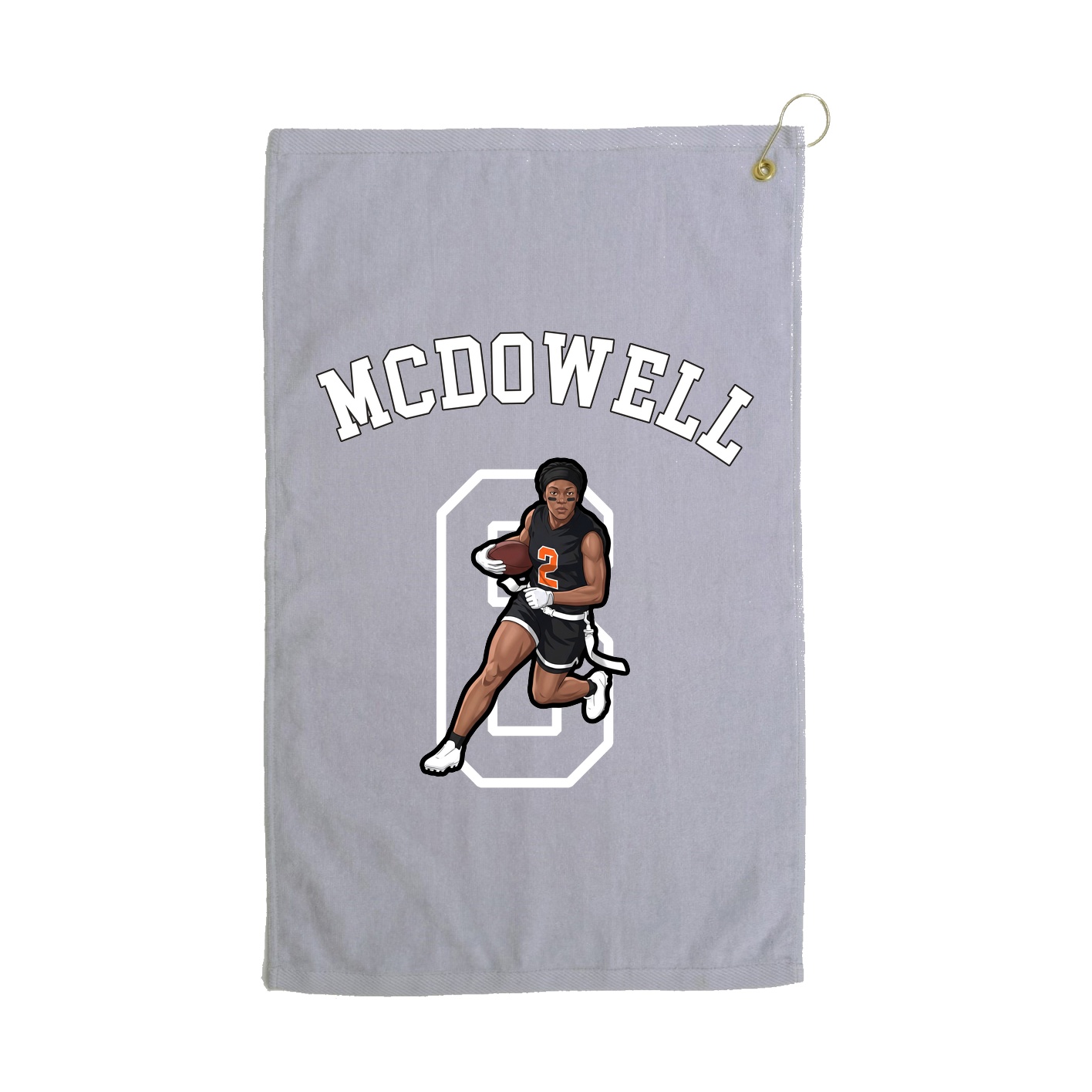 Golf Towel — Shirsey Arch in Grey