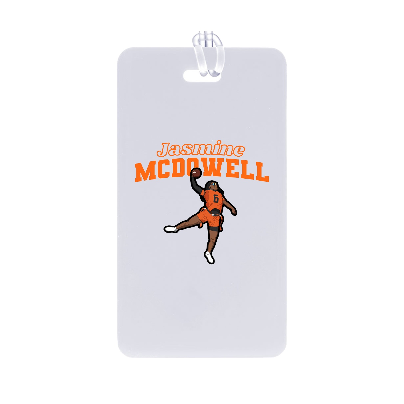 Bag Tag — Name Arch in Classic