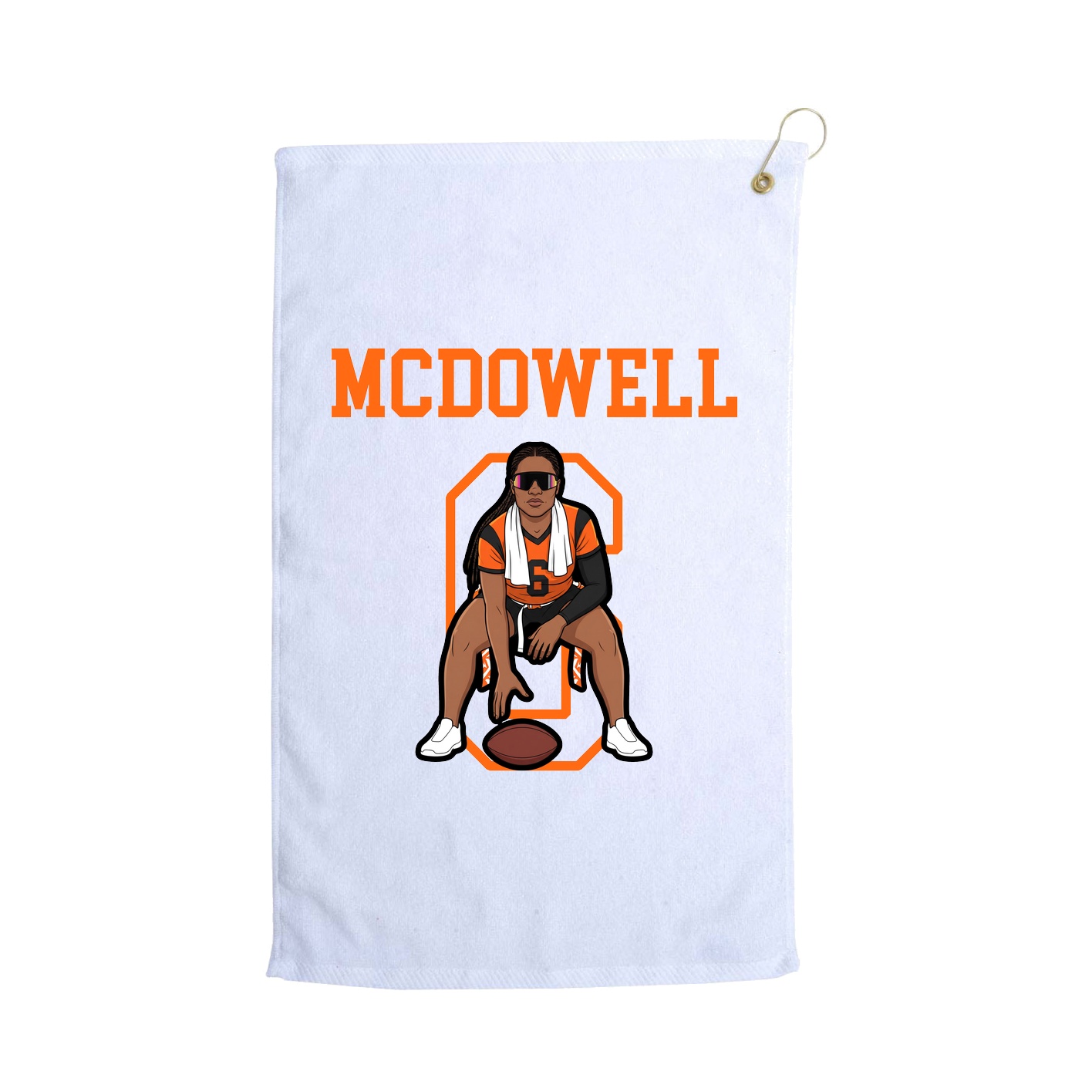 Golf Towel — Shirsey in White