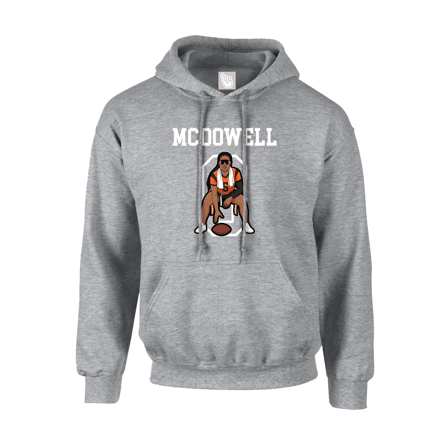 Hoodie — Shirsey in Grey