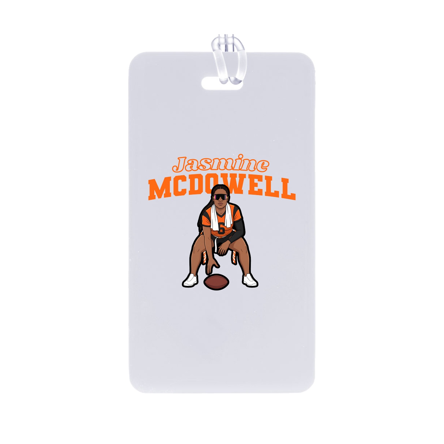 Bag Tag — Name Arch in Classic