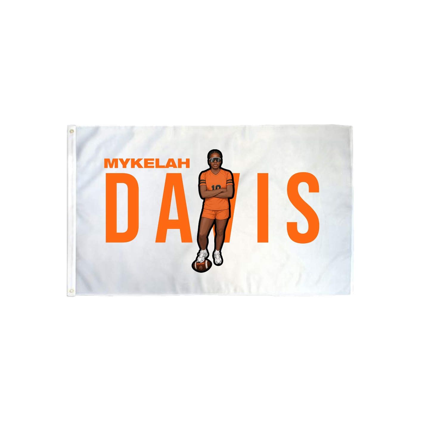 3x5 Flag — Player Name in Classic