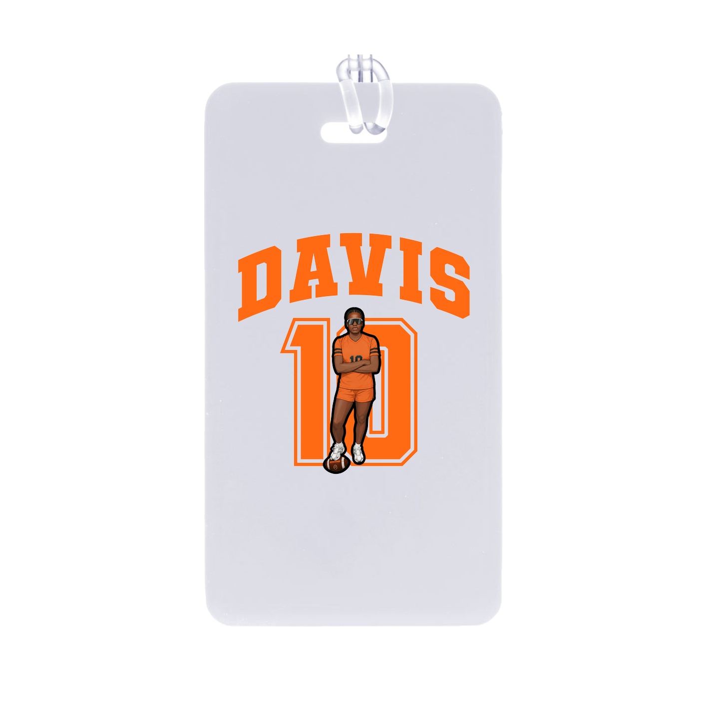 Bag Tag — Number in Classic