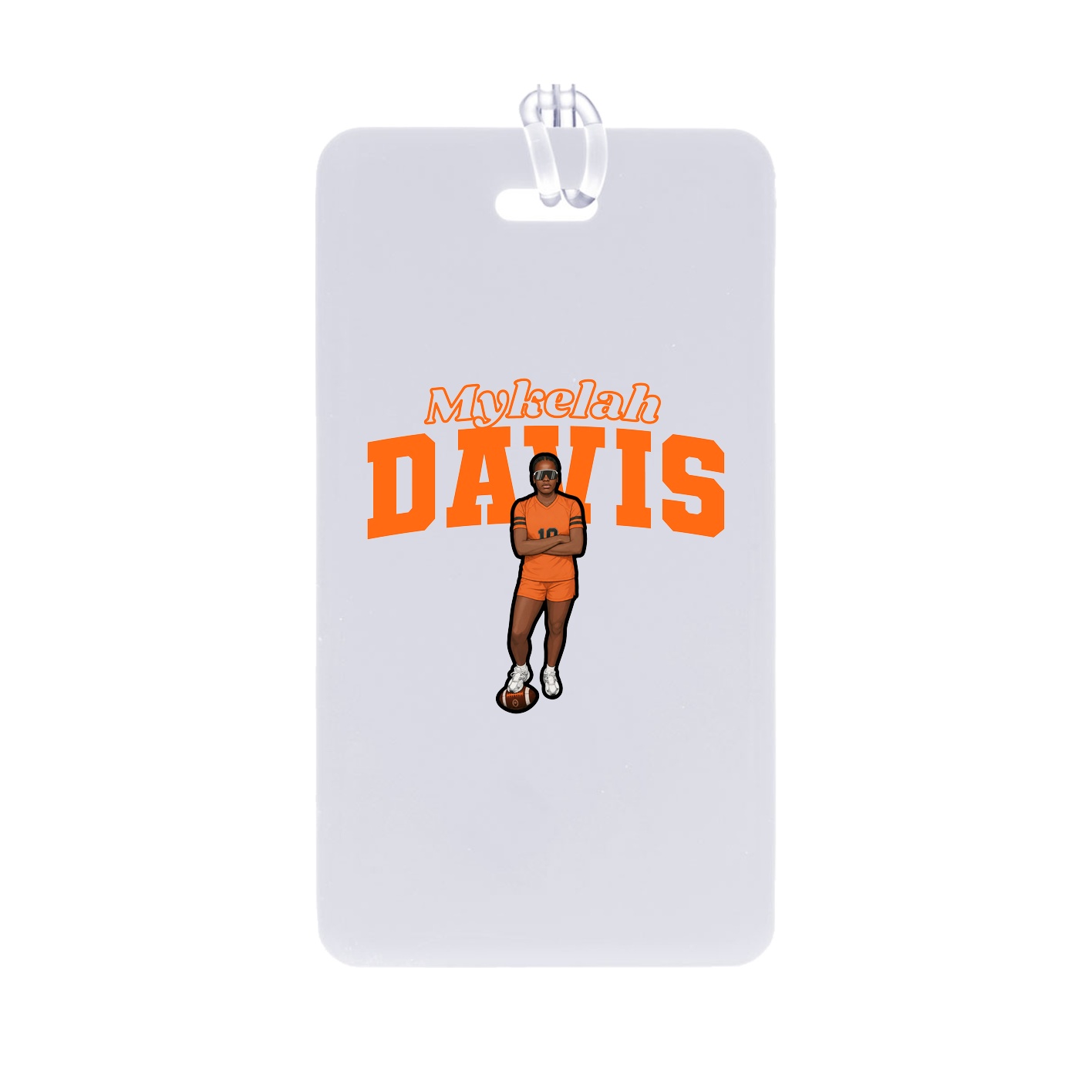 Bag Tag — Name Arch in Classic
