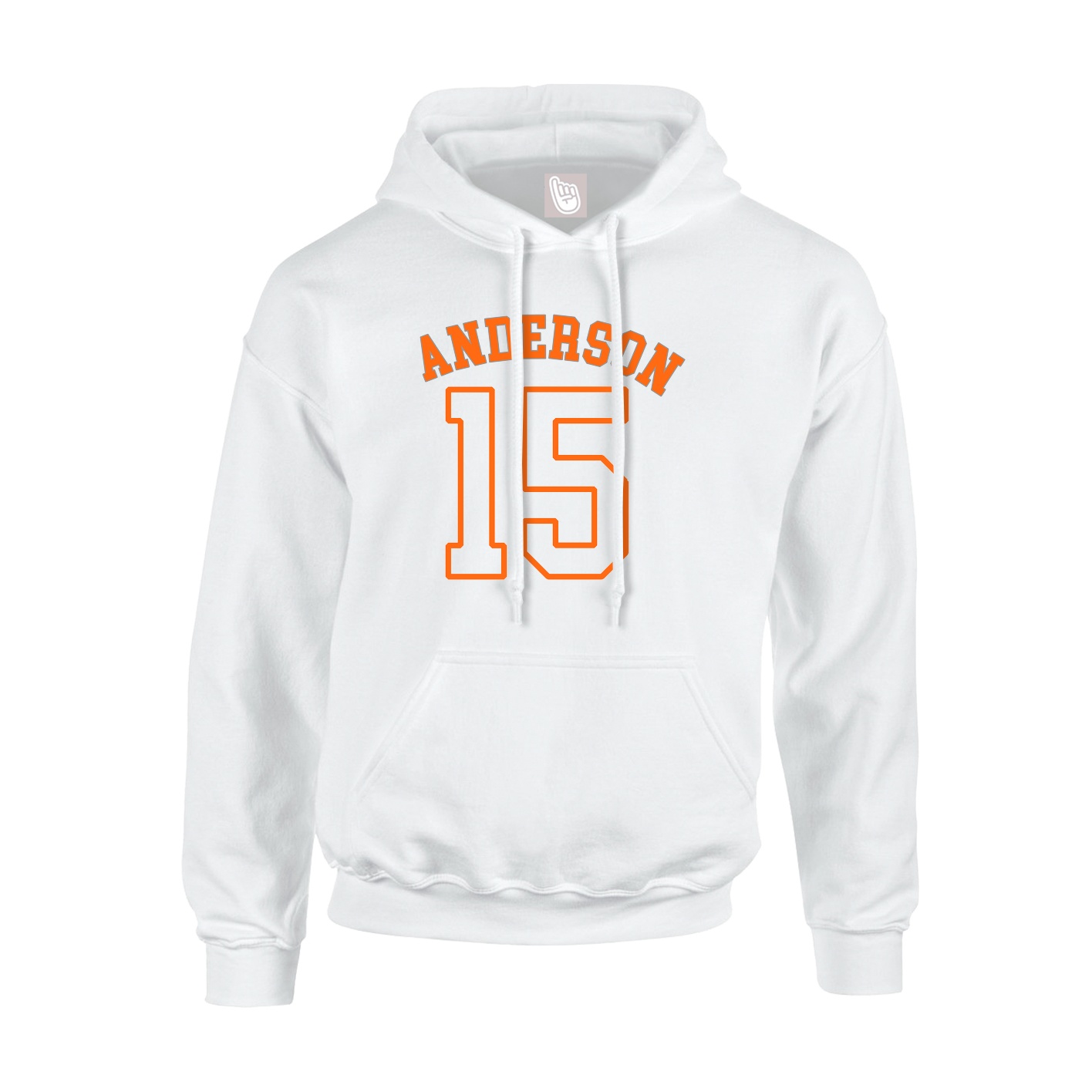 Hoodie — Shirsey Arch in White