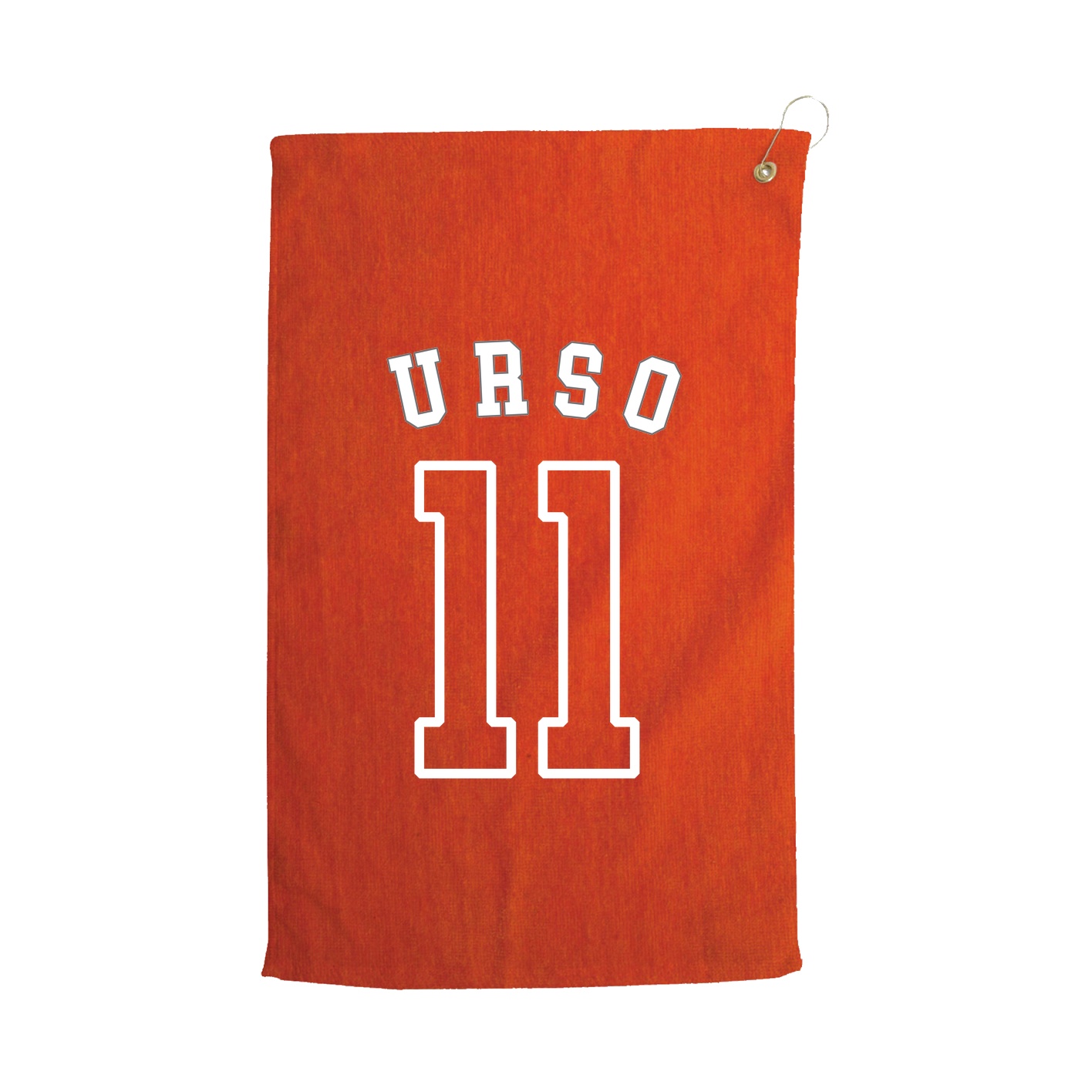 Golf Towel — Shirsey Arch in Orange
