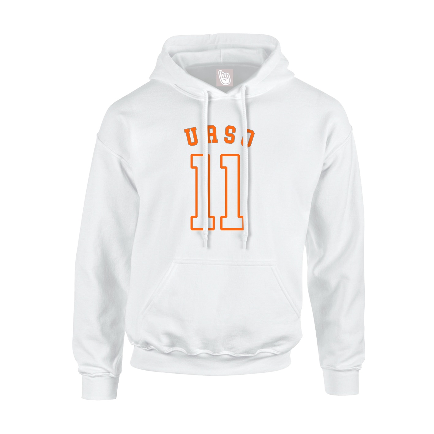 Hoodie — Shirsey Arch in White