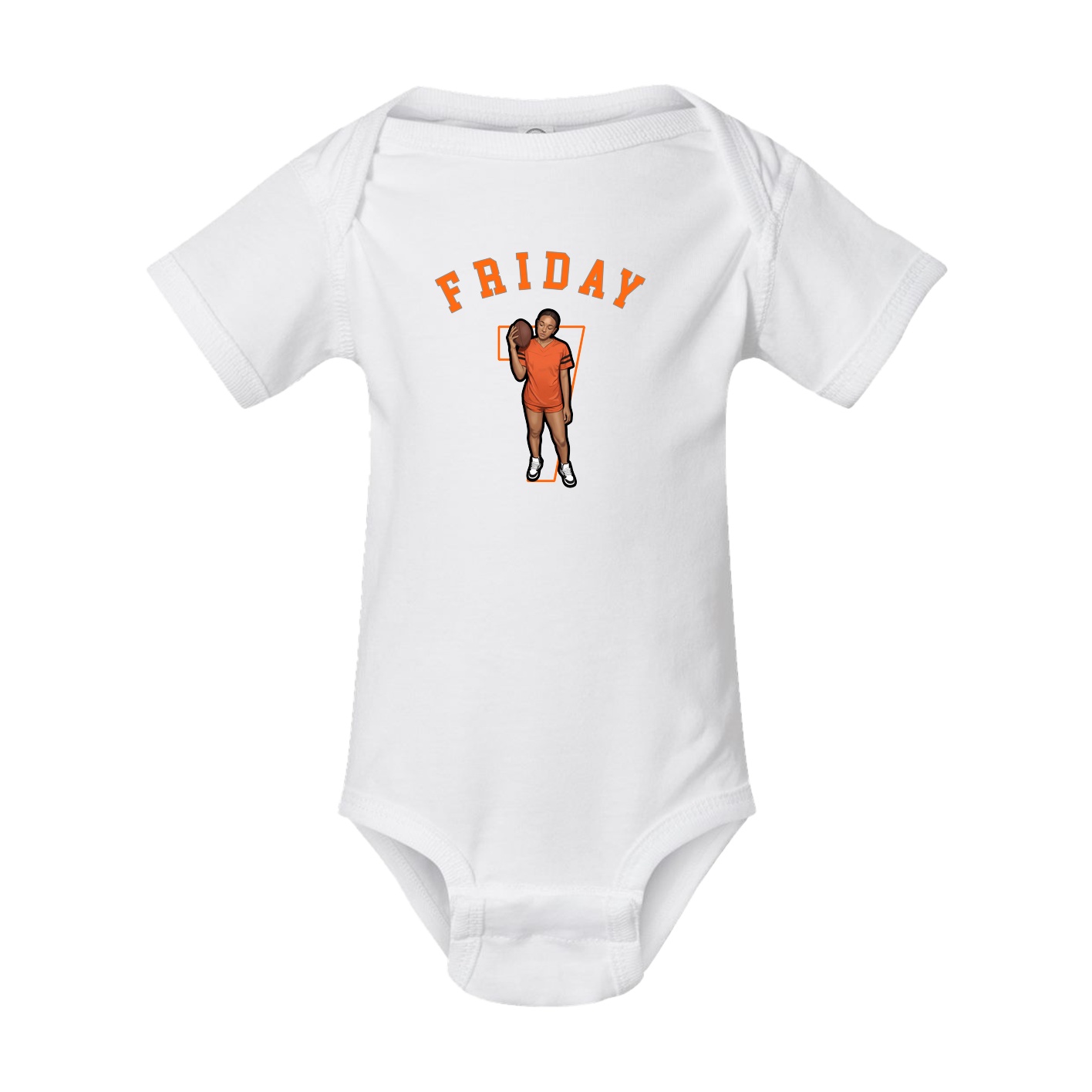 Baby Onesie — Shirsey Arch in White