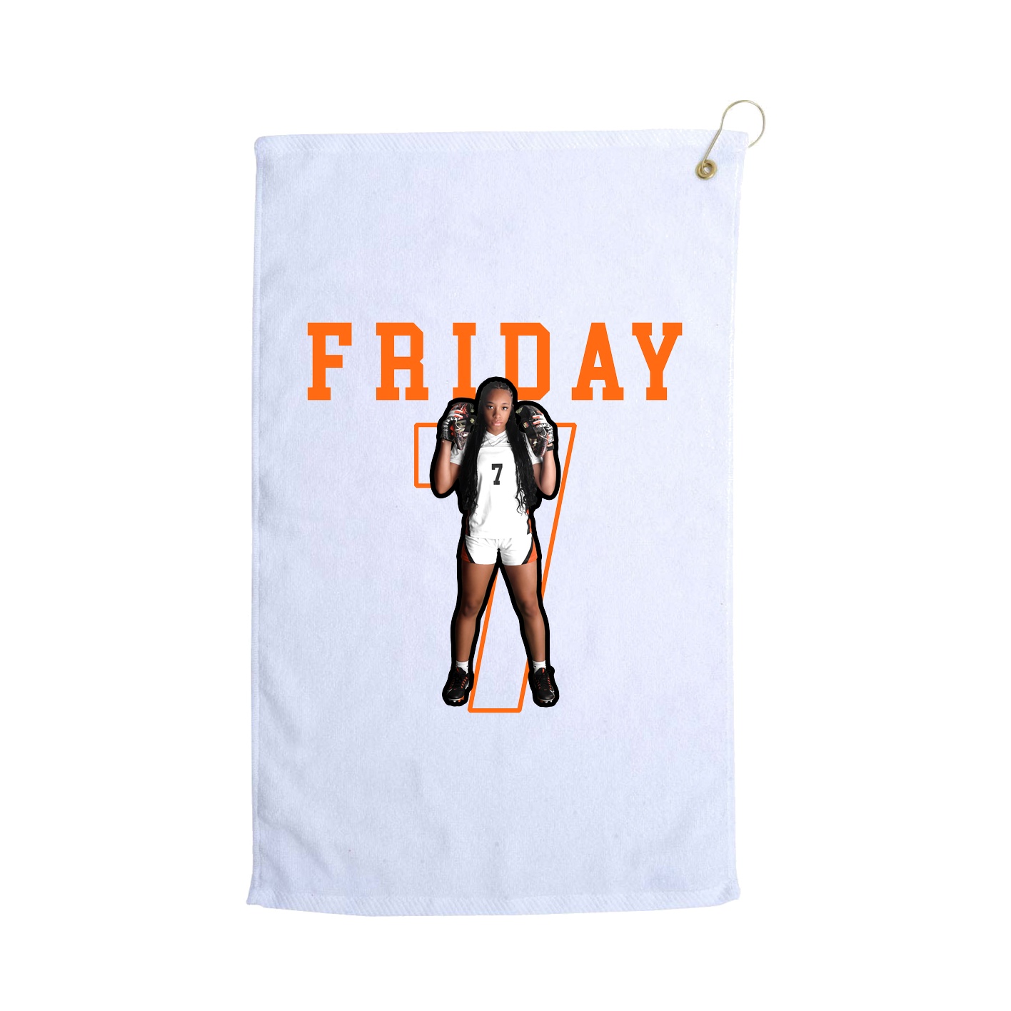 Golf Towel — Shirsey in White