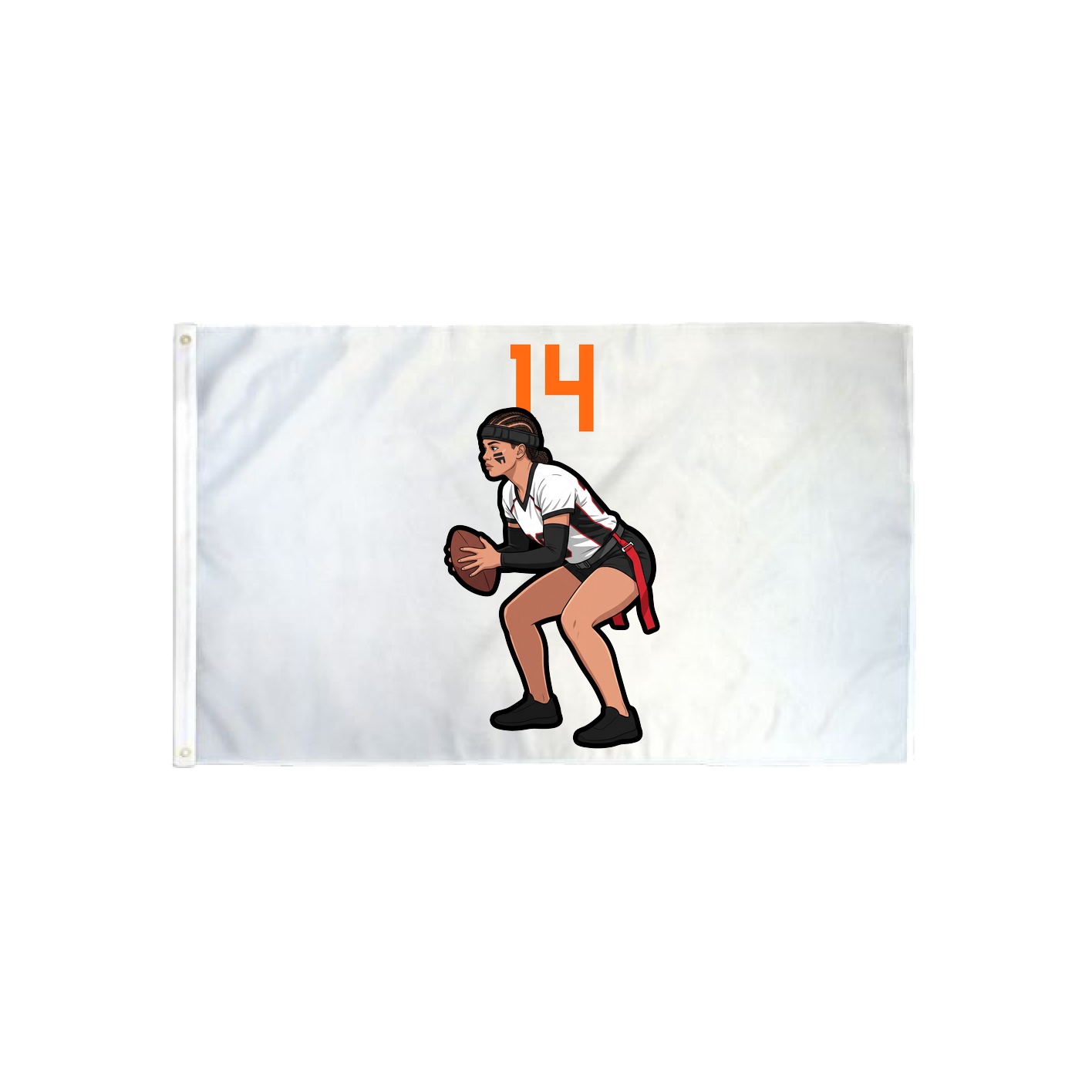 3x5 Flag — Number Top in Classic