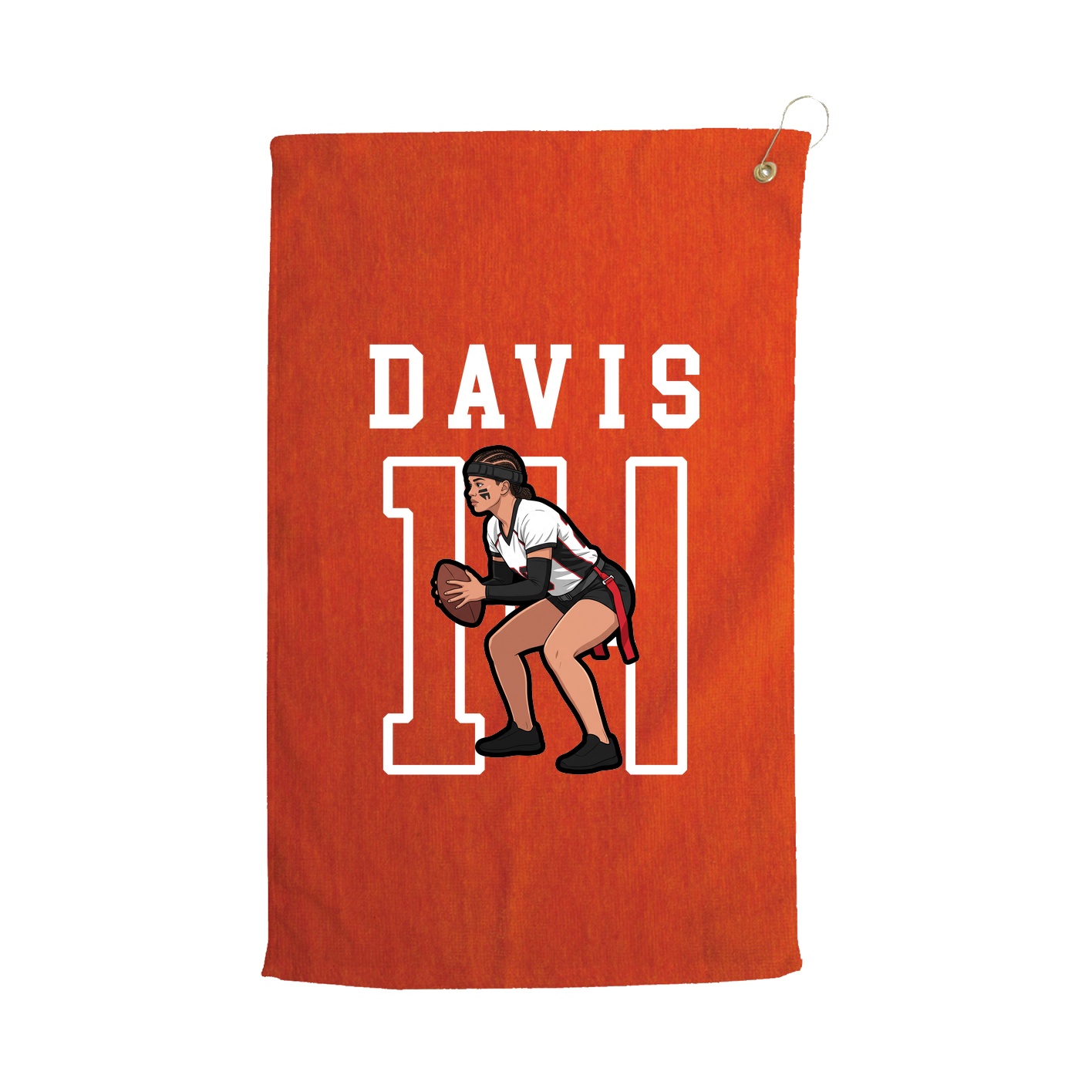 Golf Towel — Shirsey in Orange