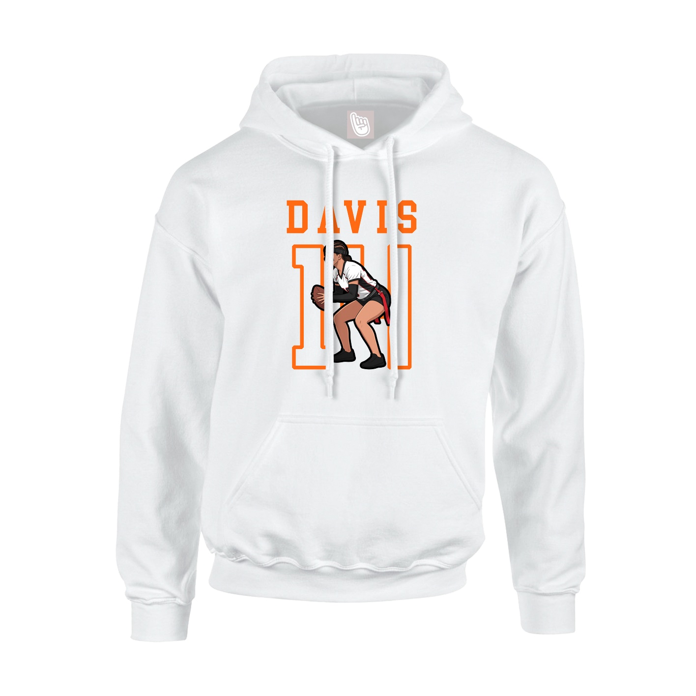 Youth Hoodie — Shirsey in White