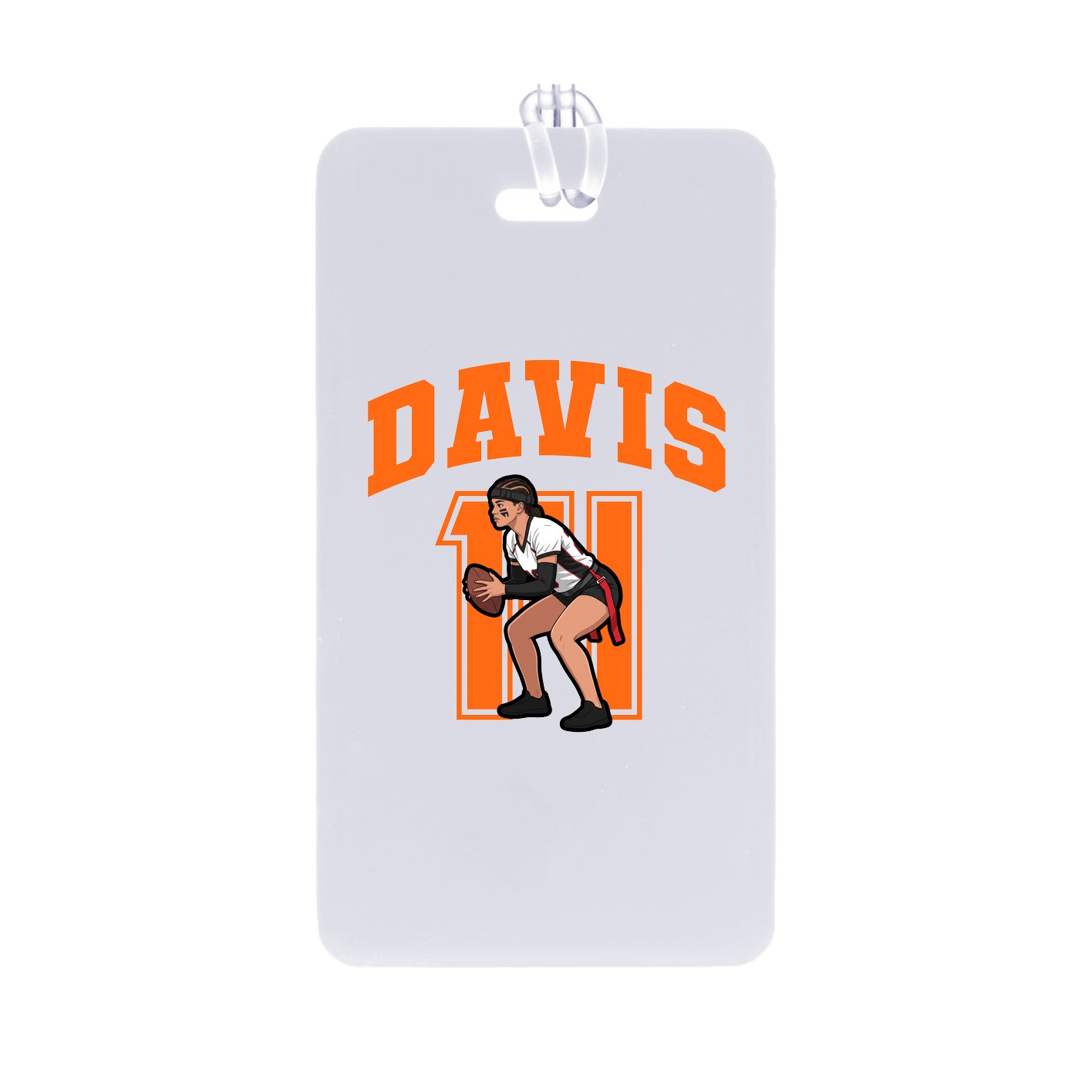 Bag Tag — Number in Classic