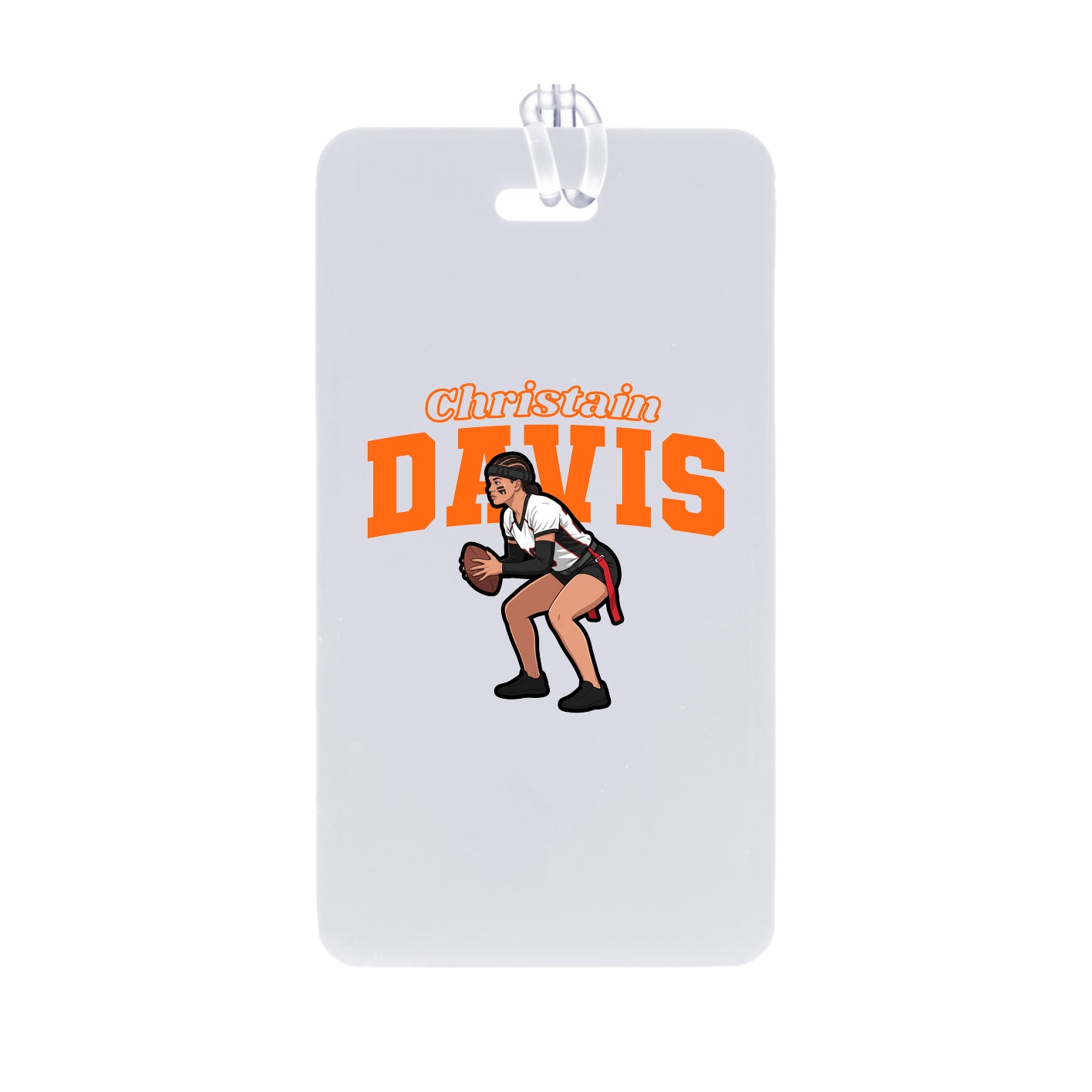 Bag Tag — Name Arch in Classic