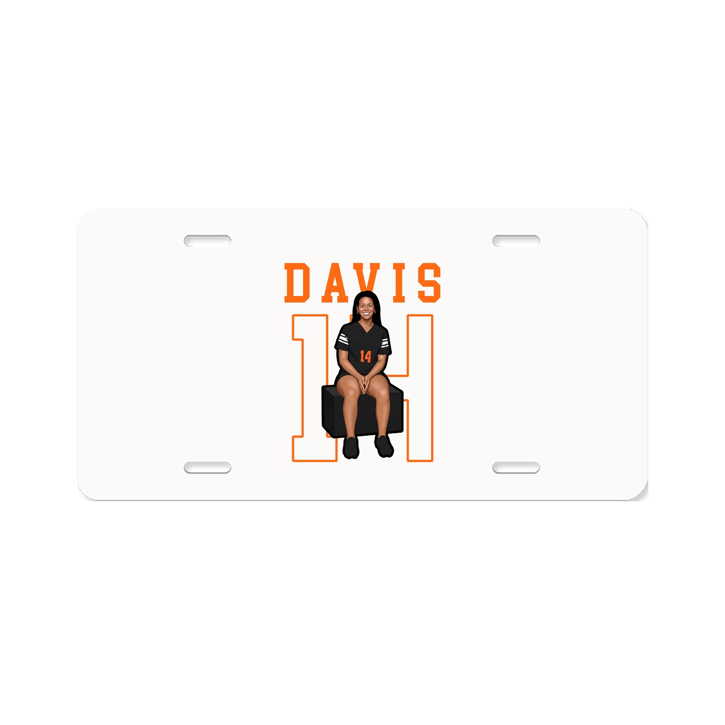 License Plate — Shirsey in Classic